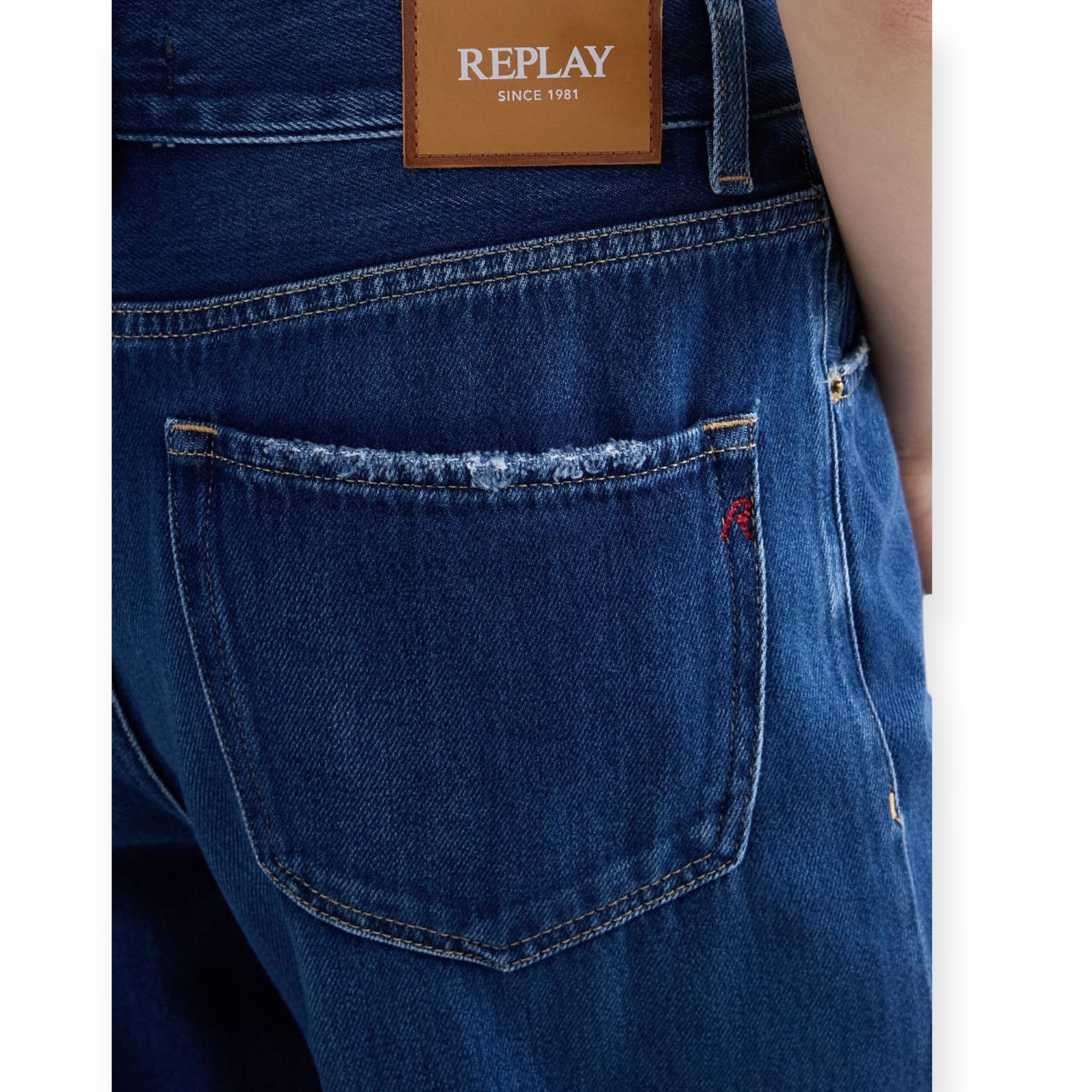 גינס REPLAY WIDE LEG JEANS