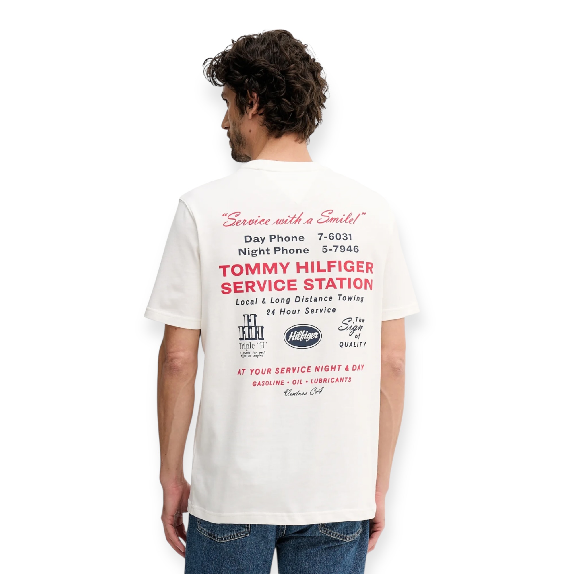 חולצה TOMMY HILFIGER STATION TEE