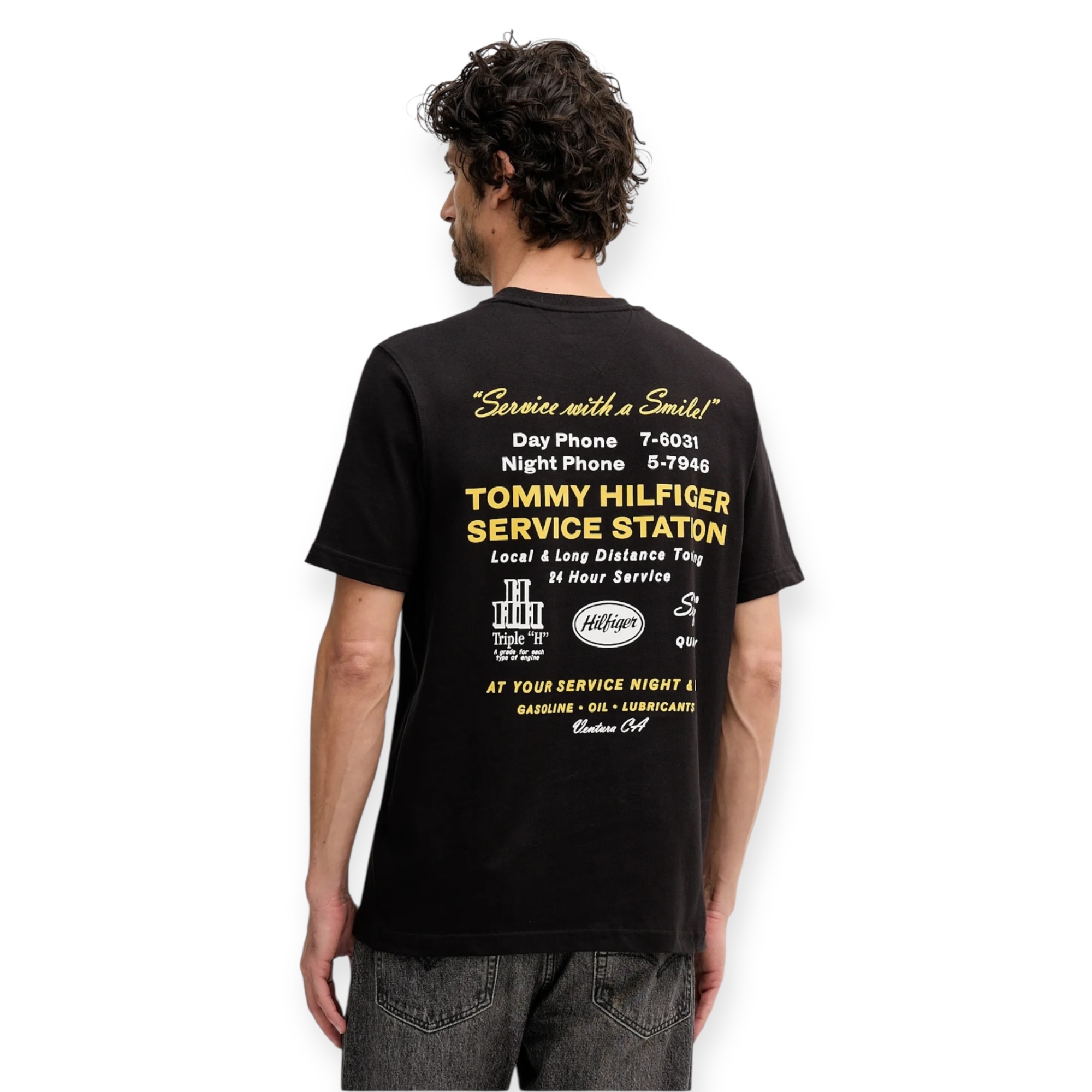 חולצה TOMMY HILFIGER STATION TEE