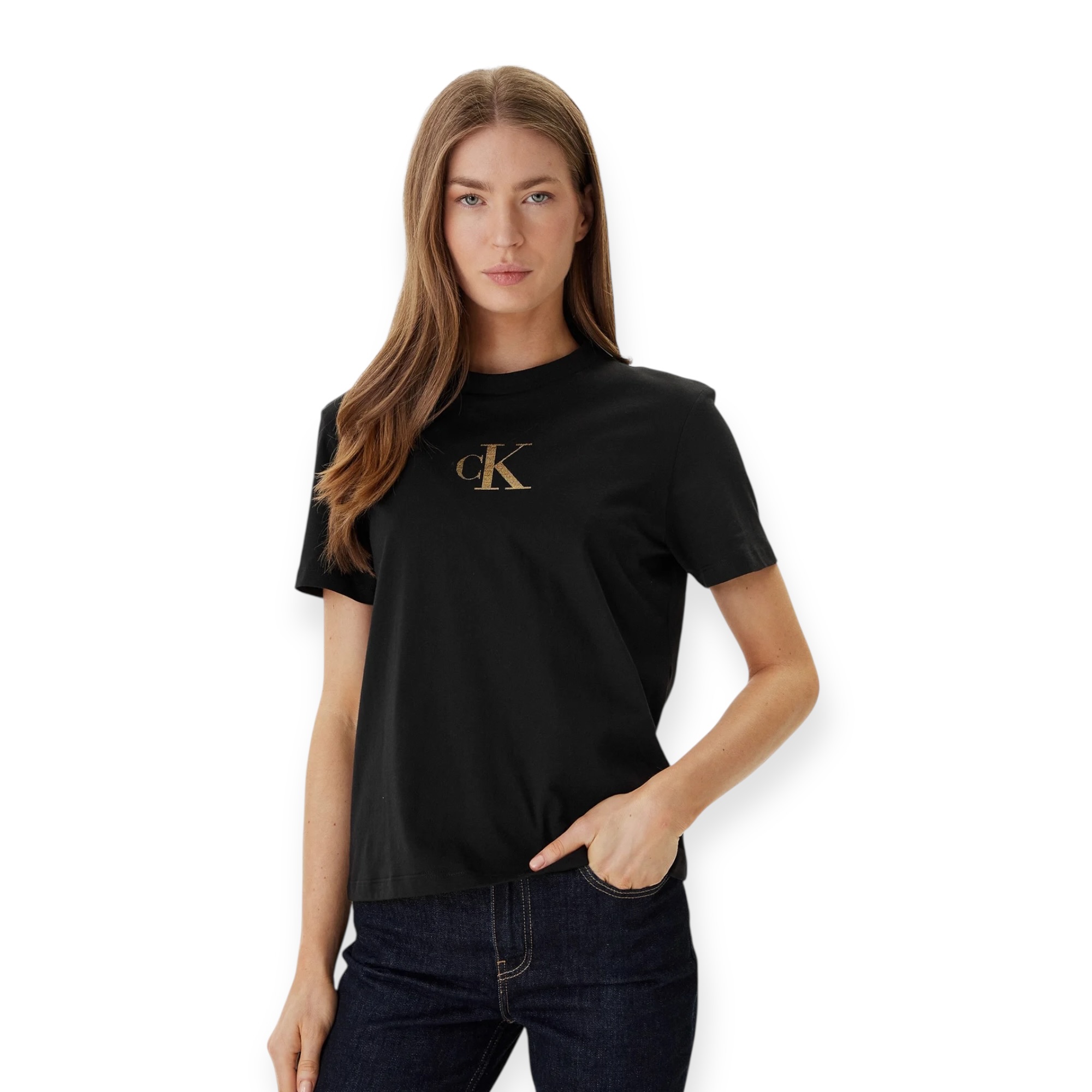 חולצה CALVIN KLEIN CLASSIC FOIL TEE