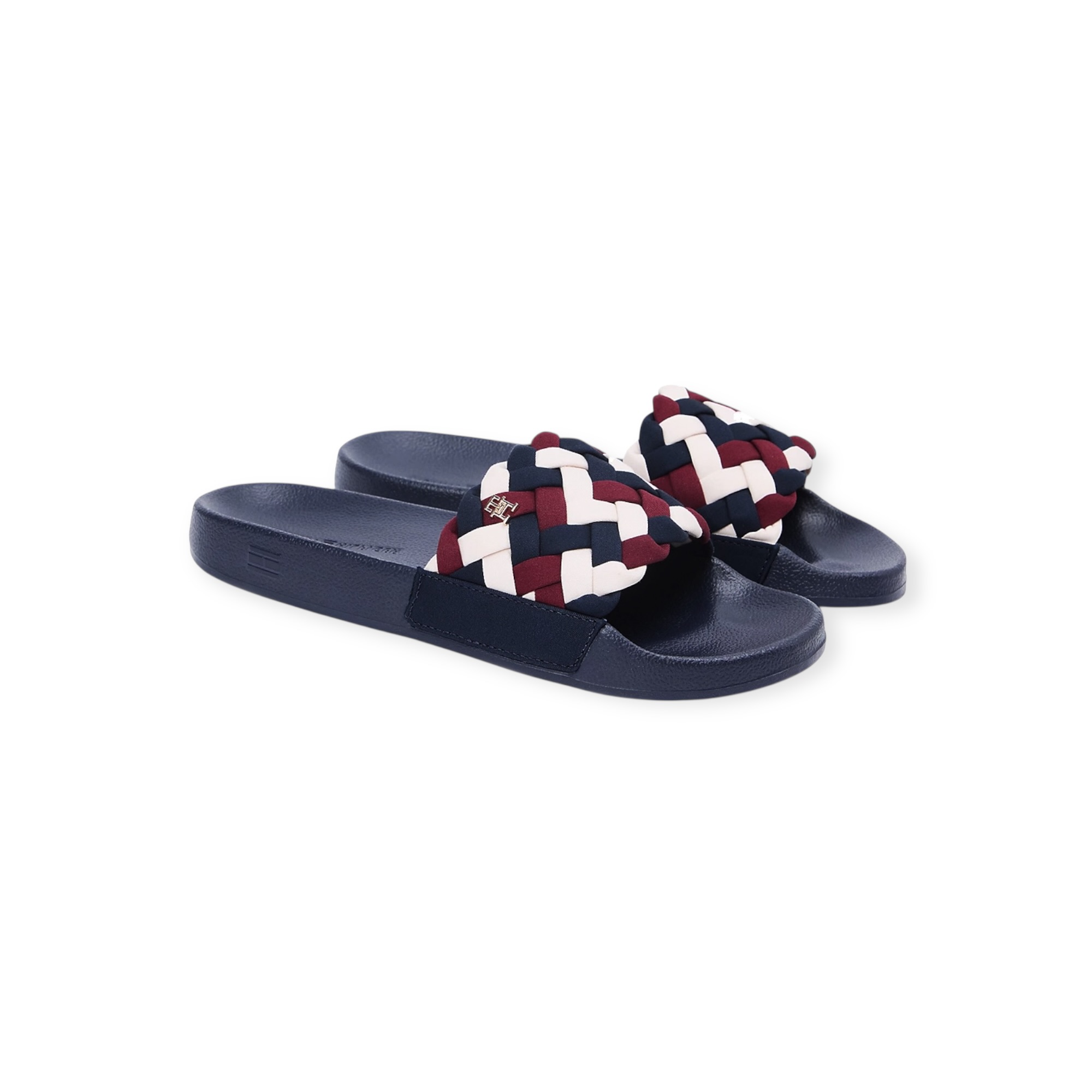 נעלי נשים TOMMY HILFIGER BRAIDED POOL SLIDE