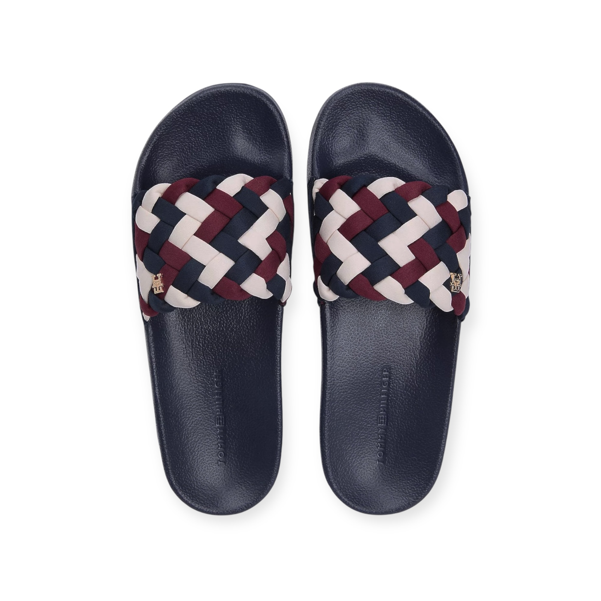 נעלי נשים TOMMY HILFIGER BRAIDED POOL SLIDE