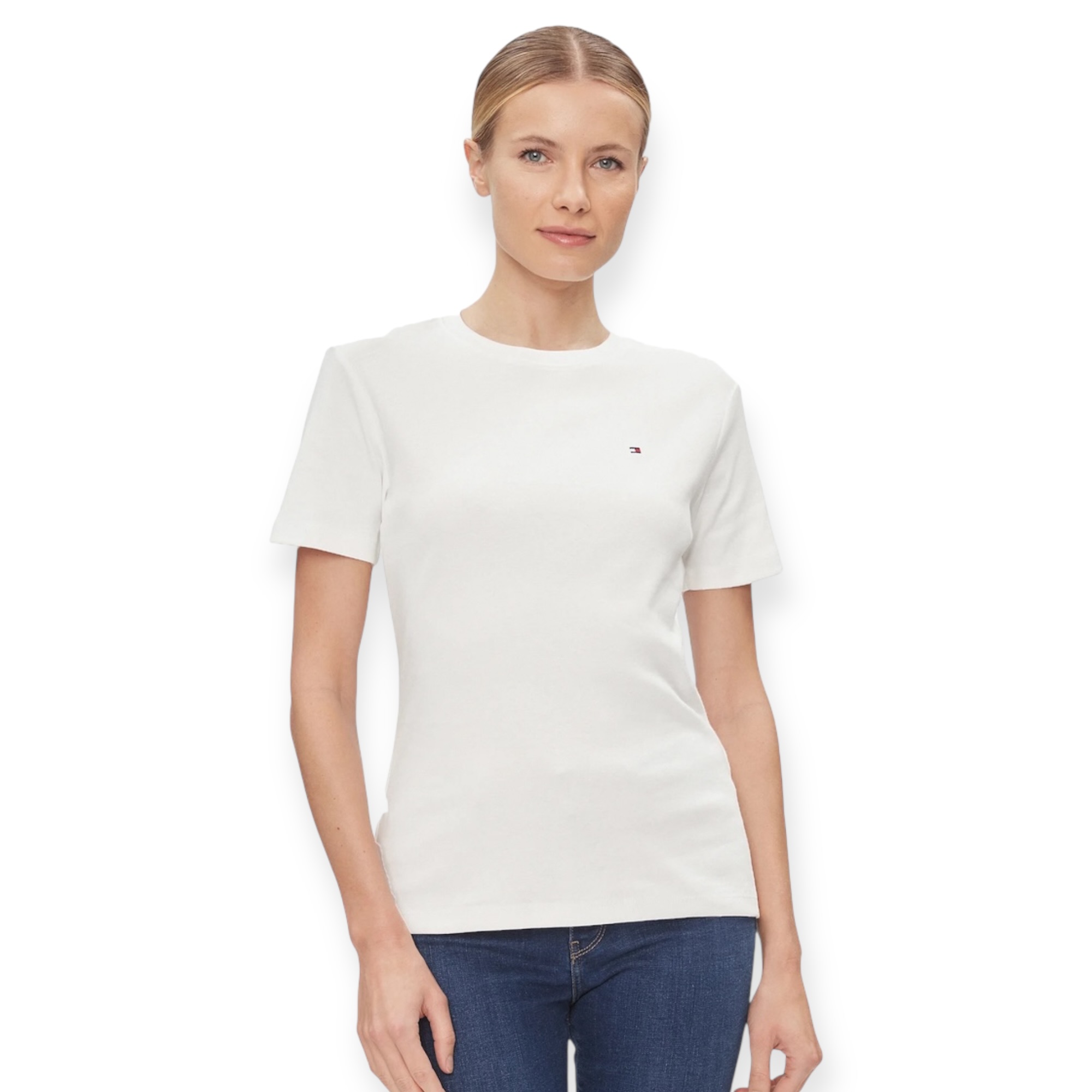 חולצה TOMMY HILFIGER SLIM CODY CNK TEE