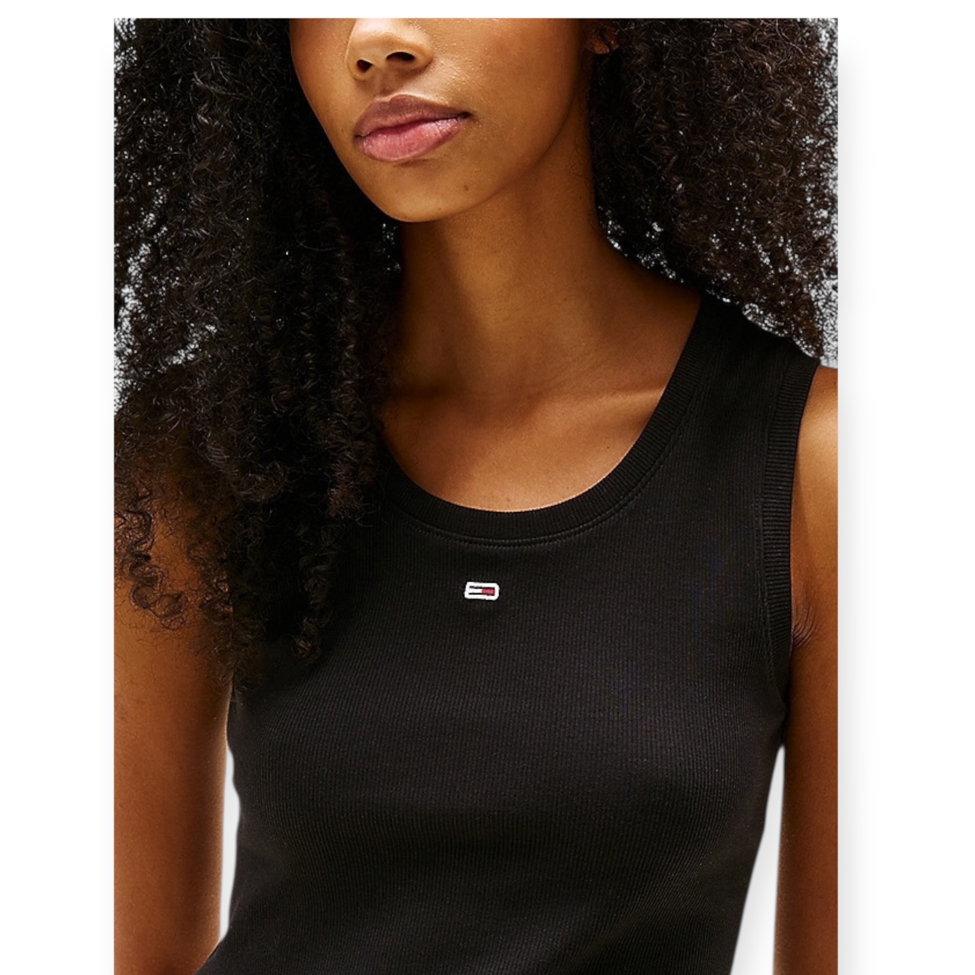 חולצה TOMMY HILFIGER SLIM TANK RIB