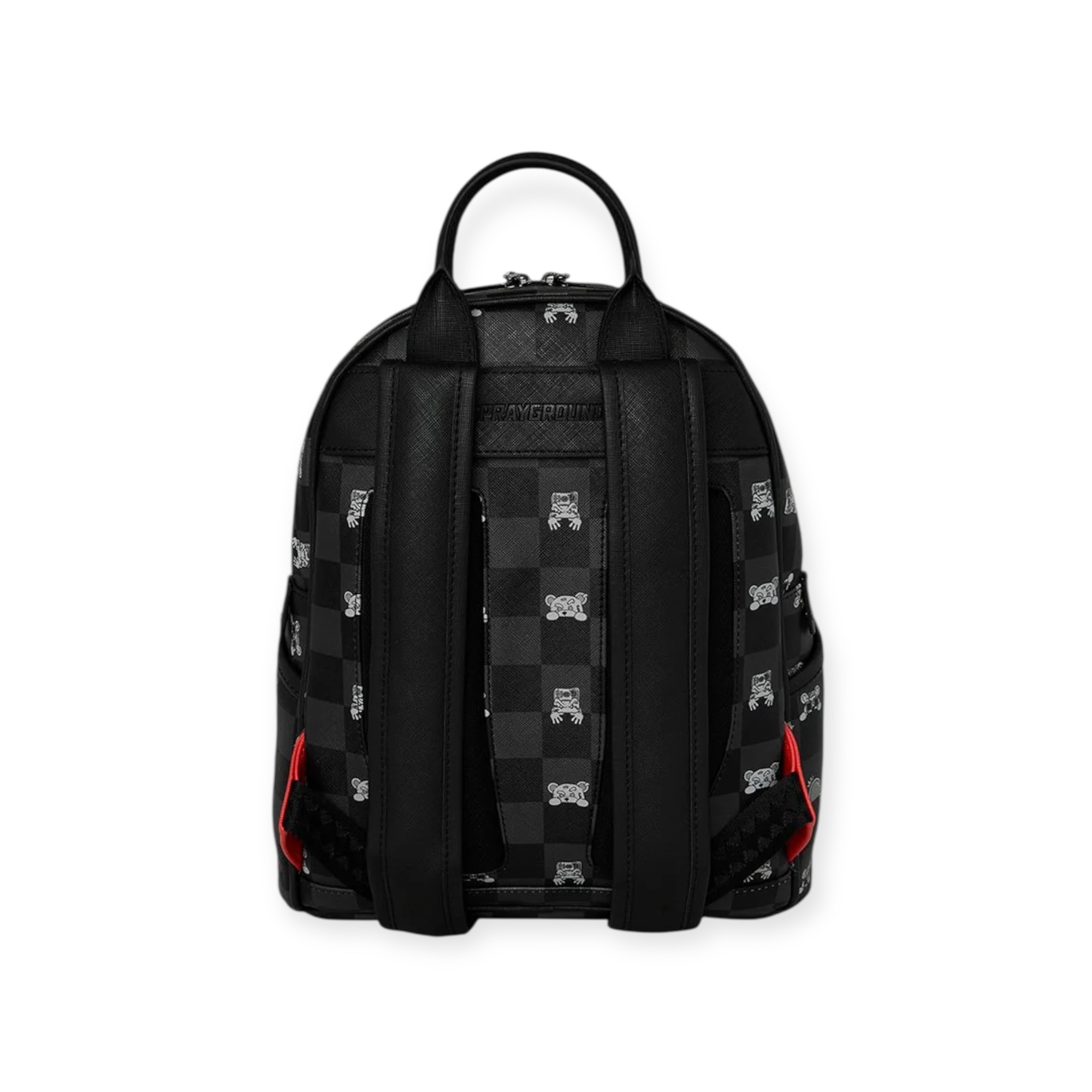 תיק SPRAYGROUND GRAY PEEKING CHARACTER CHECK SAVAGE BACKPACK