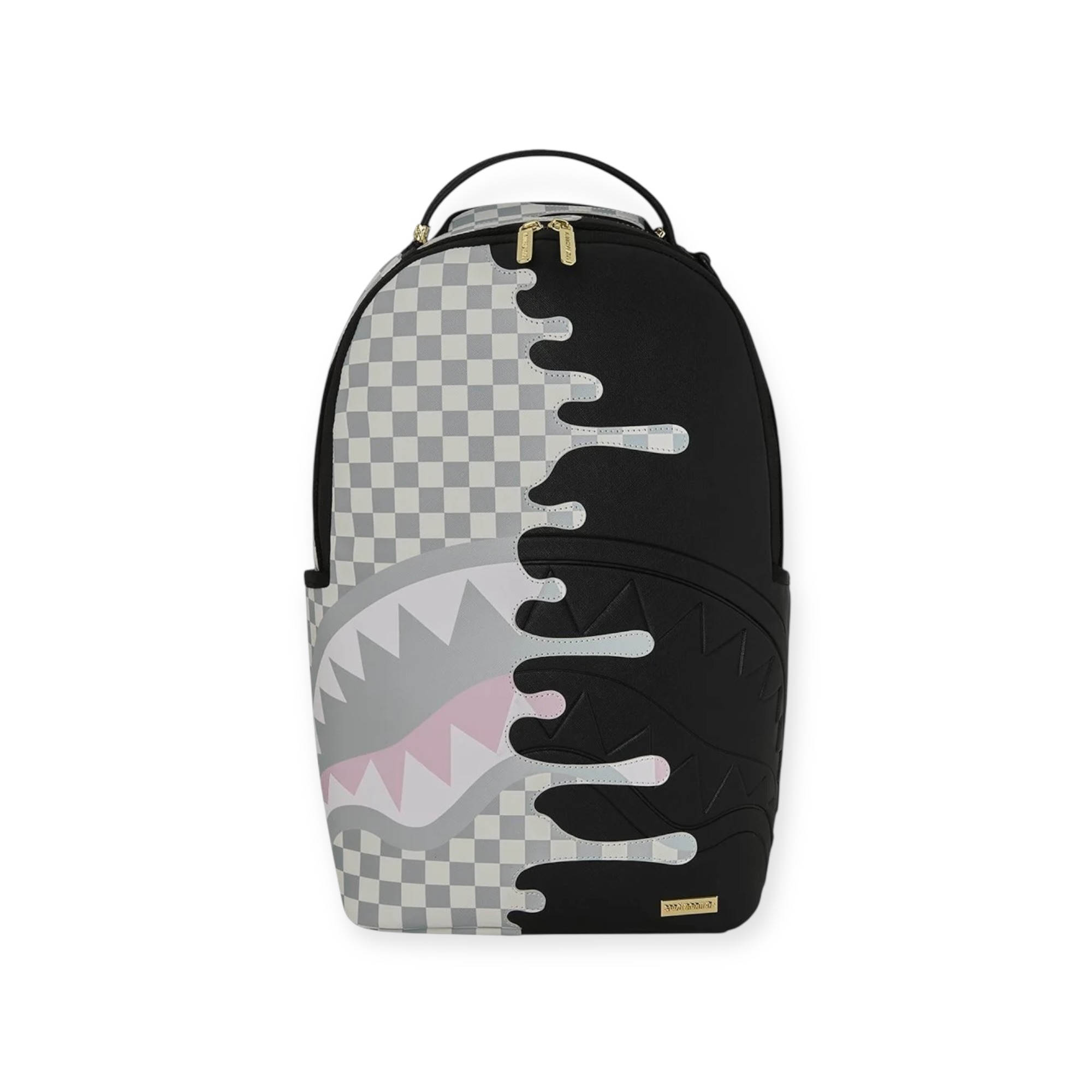 תיק SPRAYGROUND CREAM CHECK UNFINISHED SHARK DLXSV BACKPACK