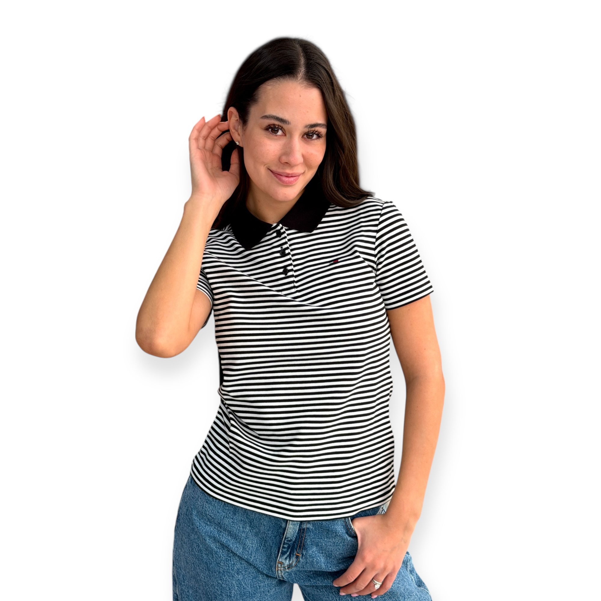 חולצה TOMMY HILFIGER POLO RIB חולצה TOMMY HILFIGER POLO RIB