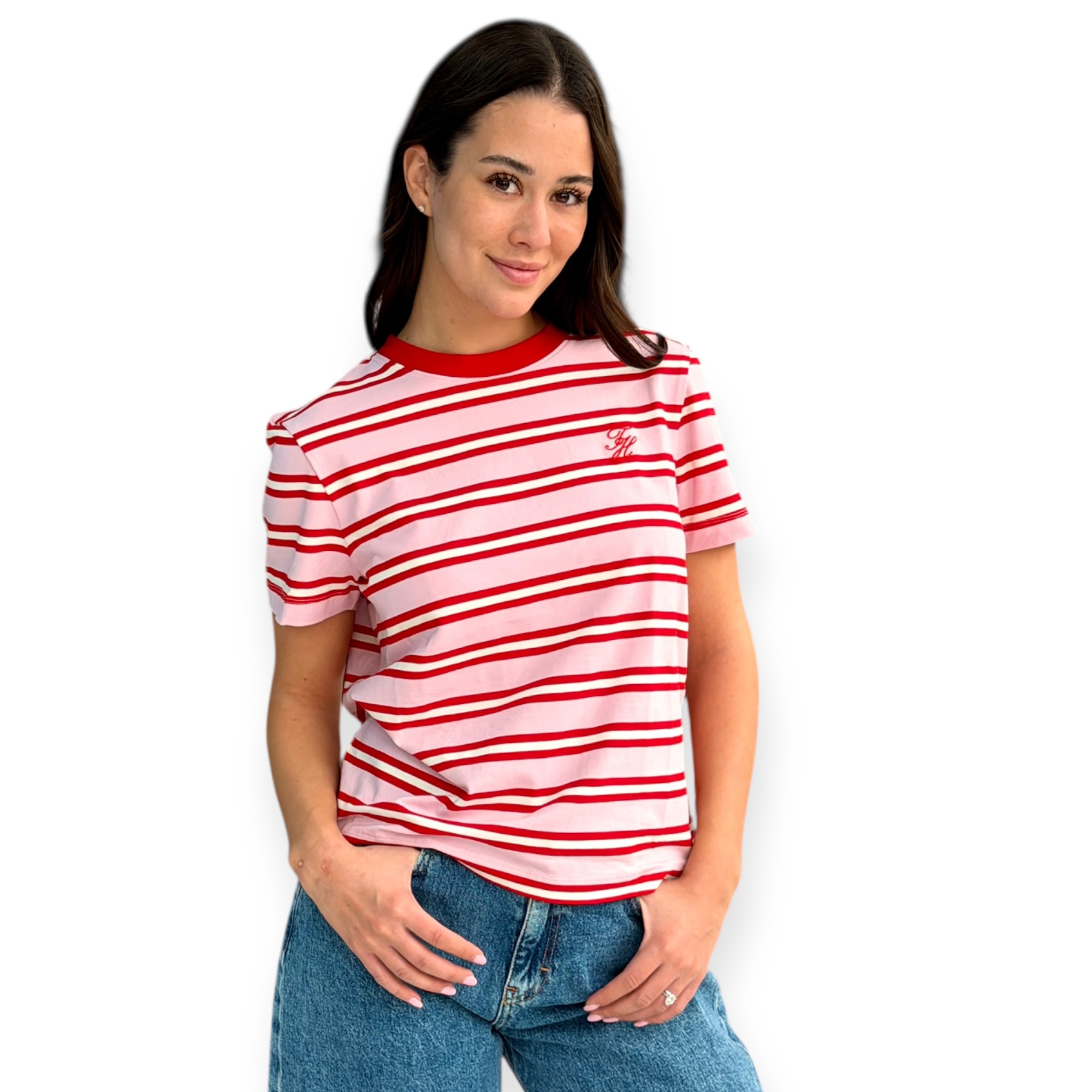 חולצה TOMMY HILFIGER SCRIPT REG TEE חולצה TOMMY HILFIGER SCRIPT REG TEE