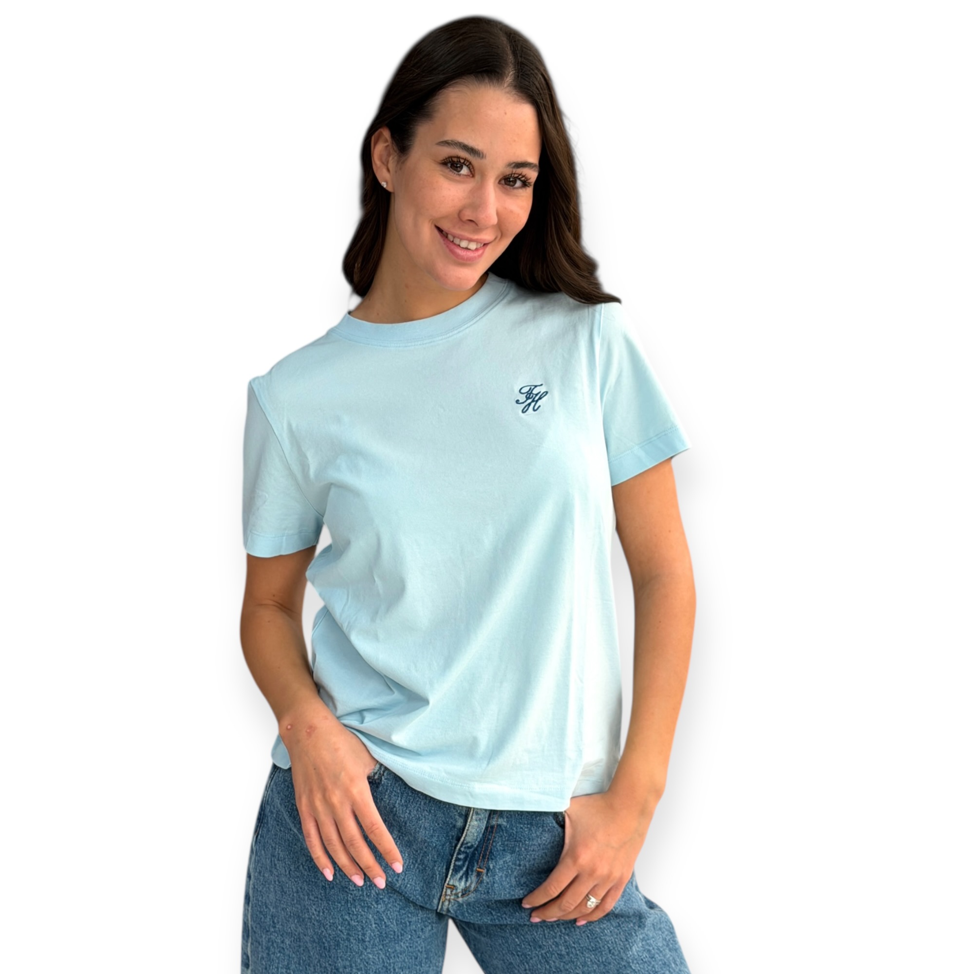 חולצה TOMMY HILFIGER SCRIPT REG TEE חולצה TOMMY HILFIGER SCRIPT REG TEE