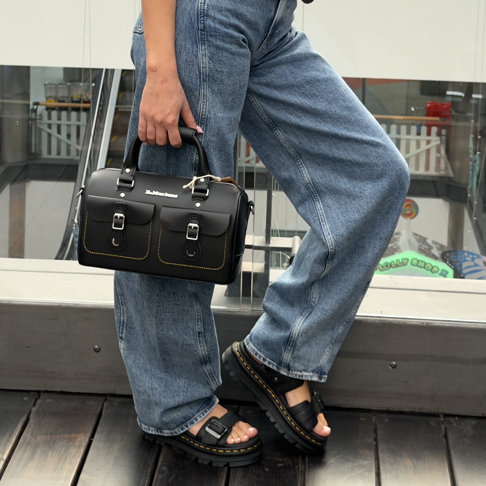 נעלי נשים DR.MARTENS ZEBZAG SANDAL