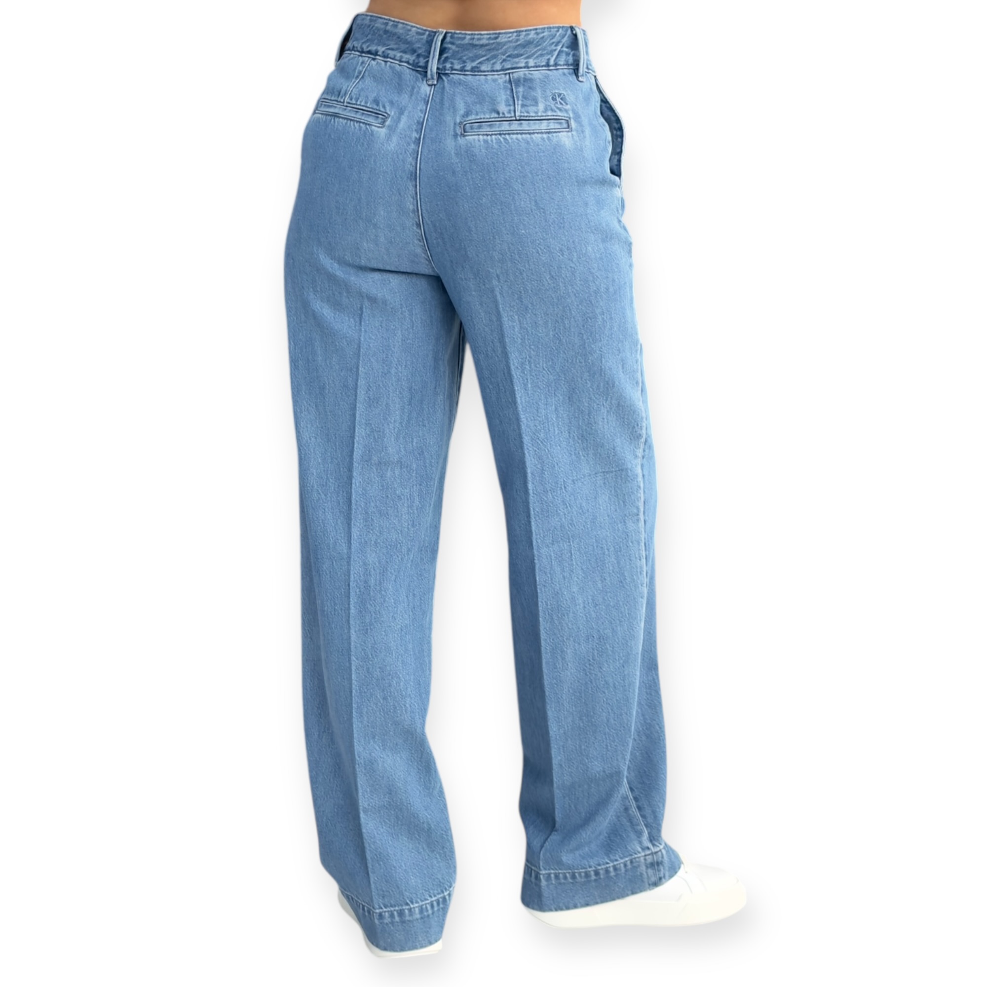 גינס  CLVIN KLEIN SIGNATURE ULTRA HIGH TROUSER JEANS