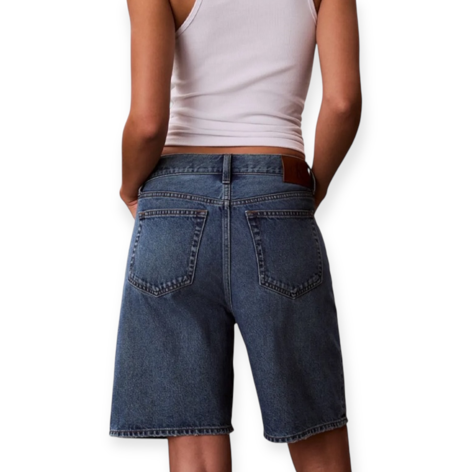 גינס CALVIN KLEIN BERMIDA SHORT JEANS גינס CALVIN KLEIN BERMIDA SHORT JEANS