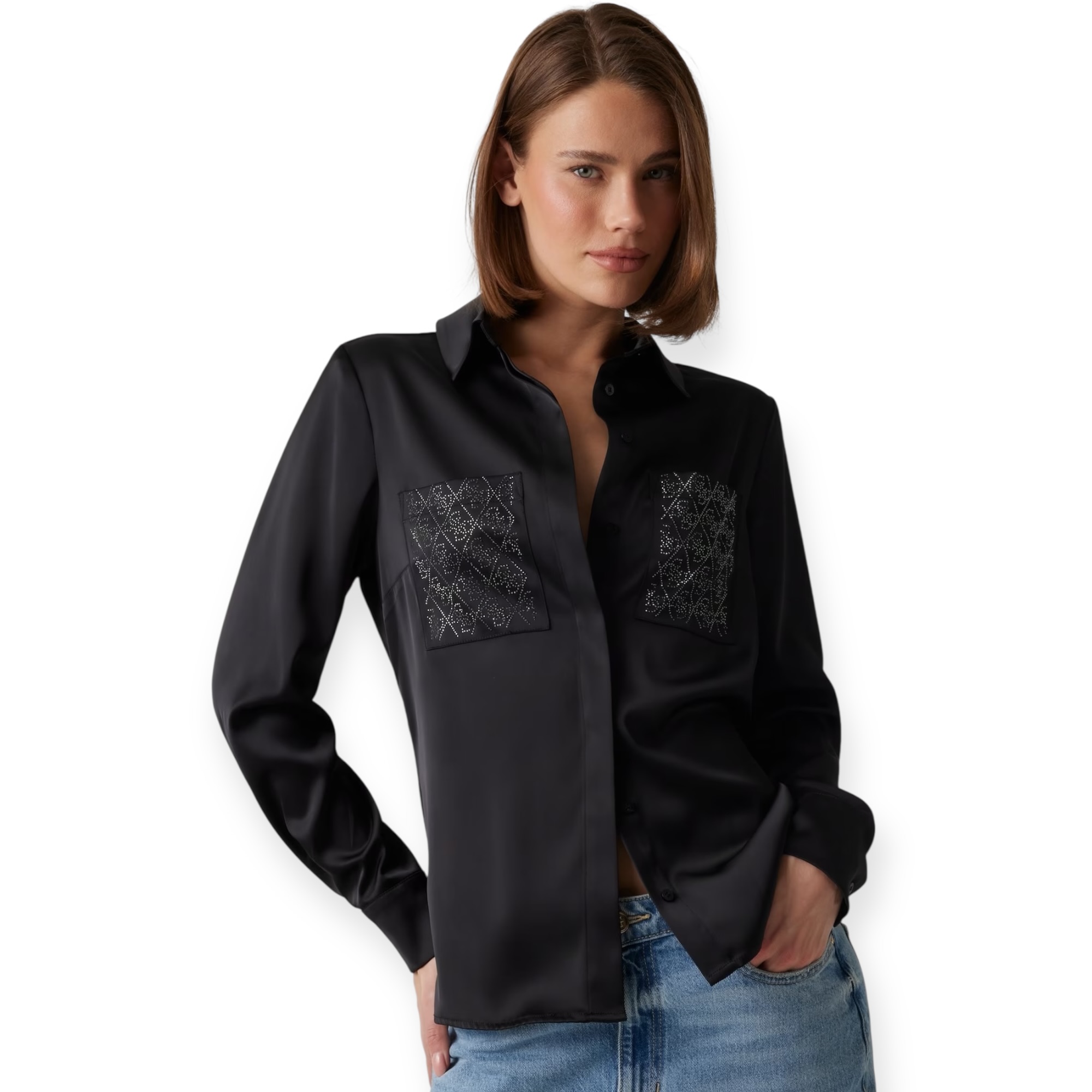 חולצה GUESS  POCKETS SHIRT