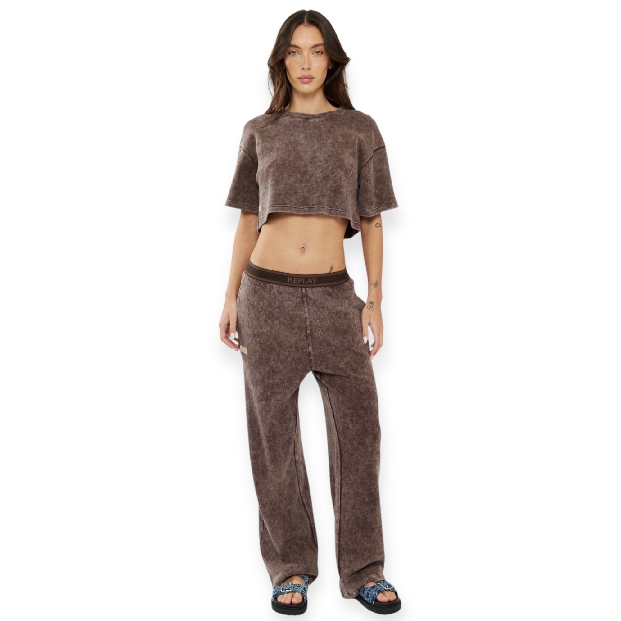 חליפה נשים REPLAY WAFFLE SET