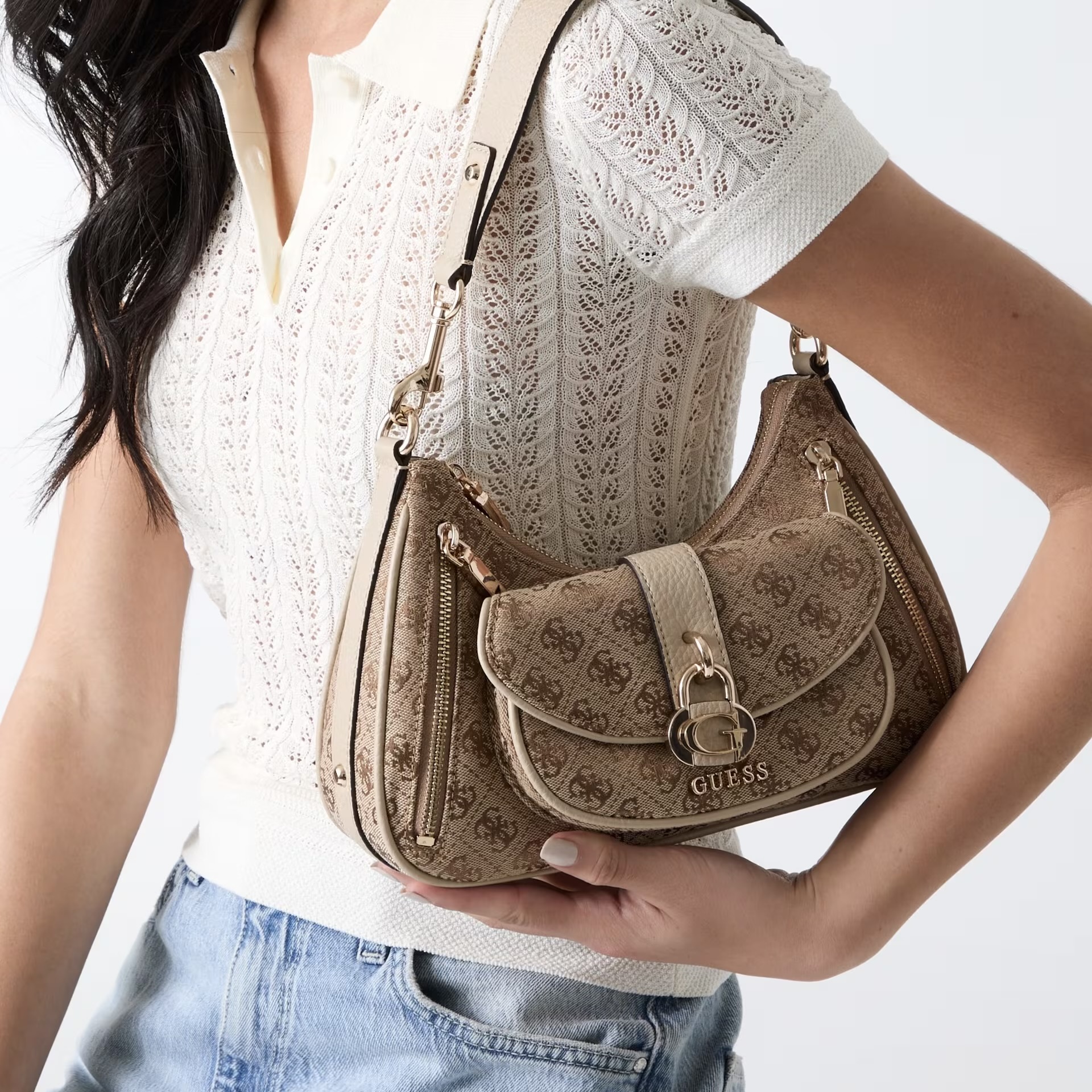 תיק נשים GUESS JESSA SATCHEL