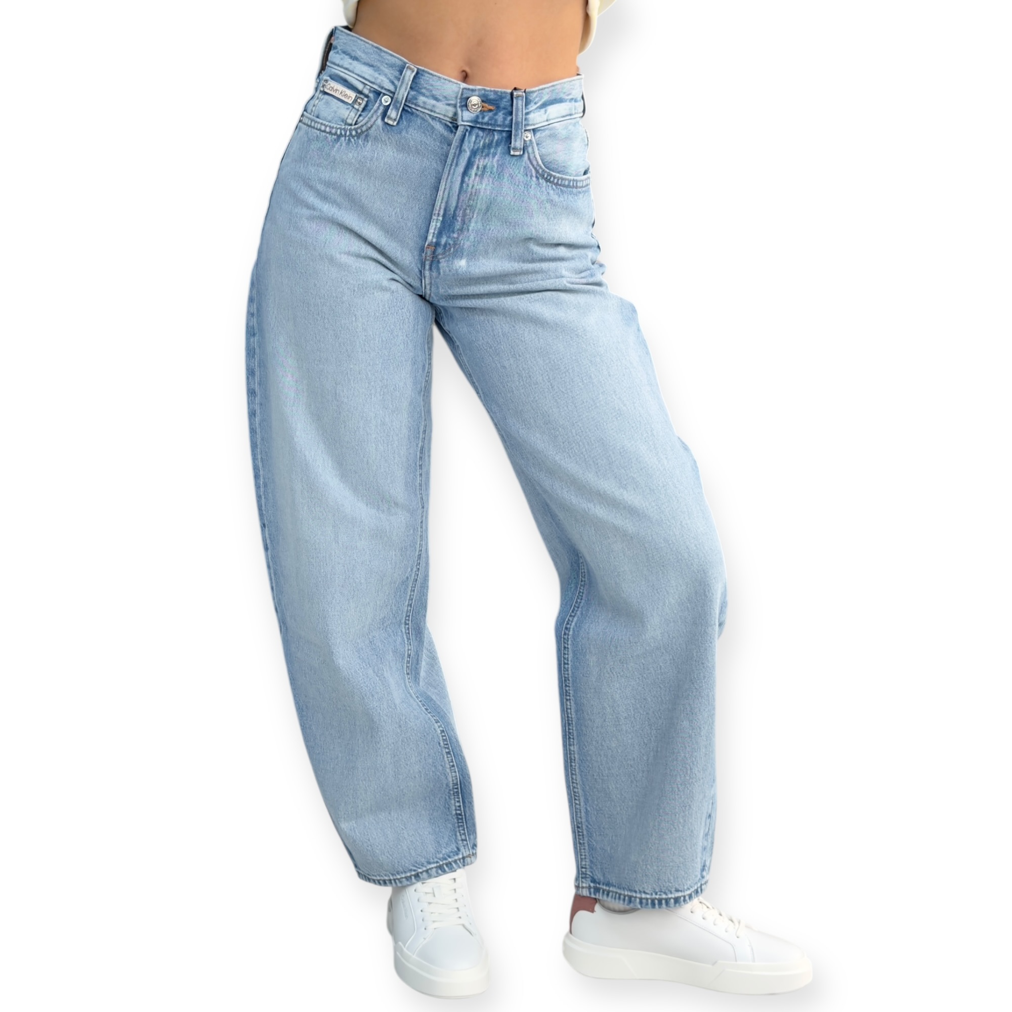 גינס CALVIN KLEIN BARREL JEANS גינס CALVIN KLEIN BARREL JEANS