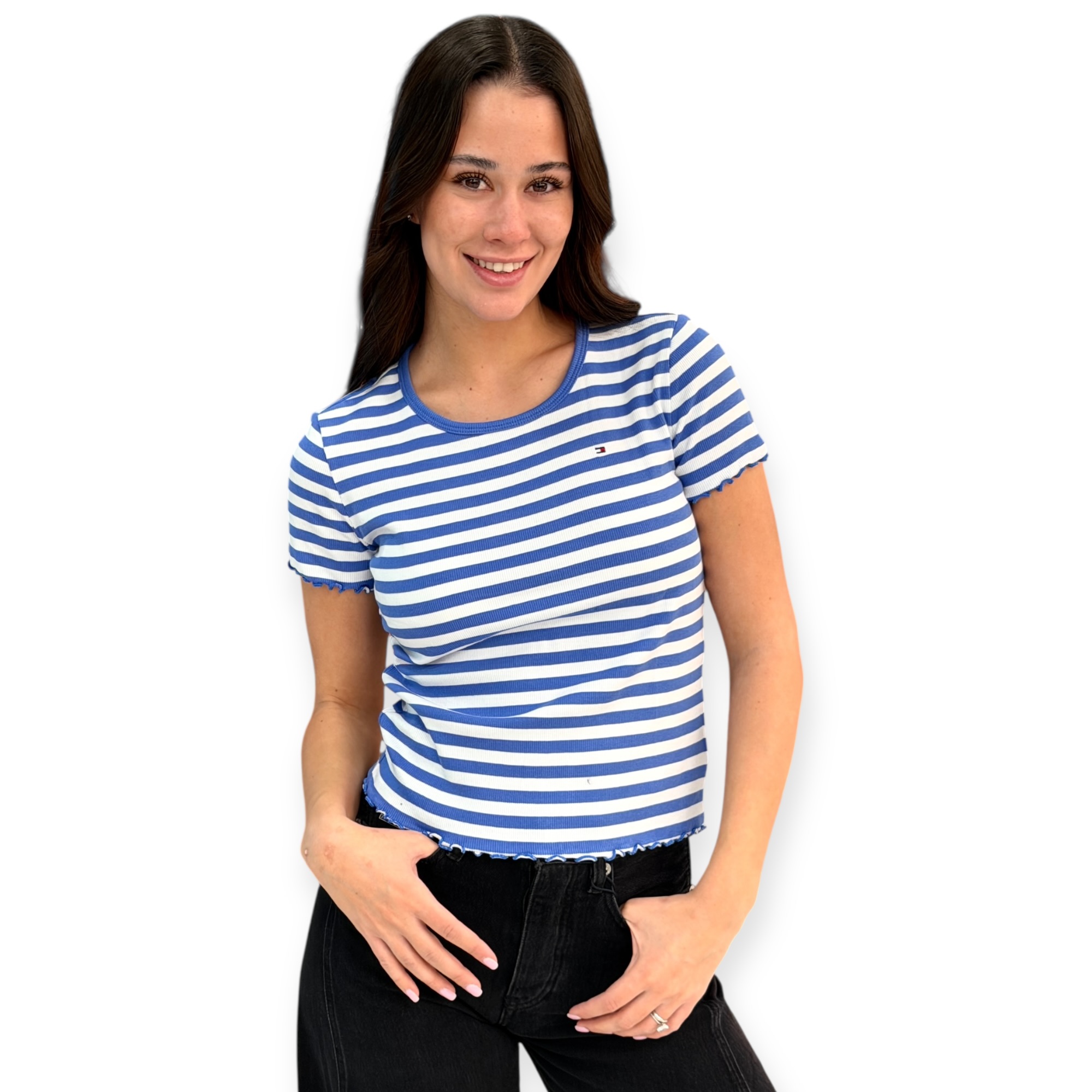 חולצה TOMMY HILFIGER RIB TEE