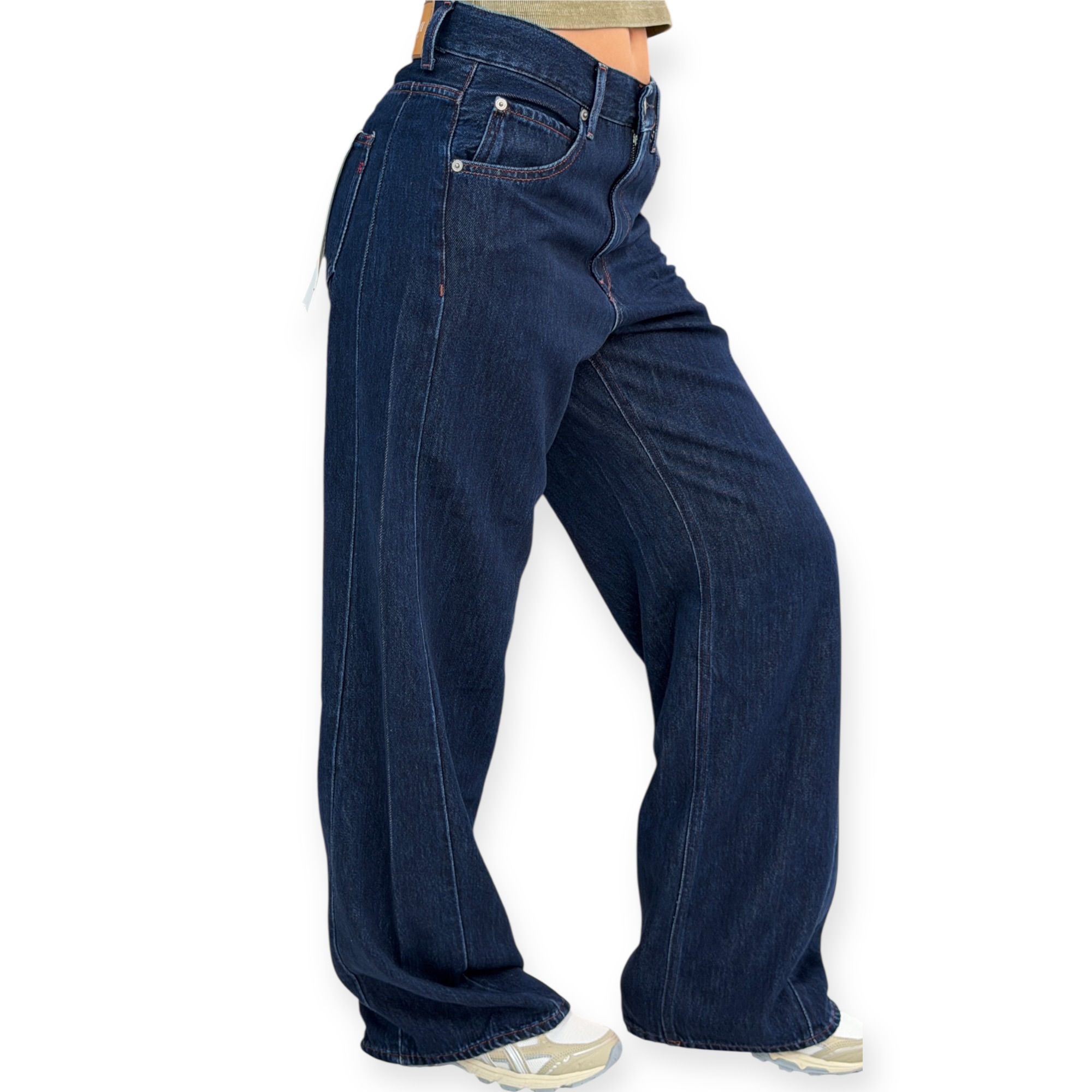 גינס REPLAY NARJA LOW RISE BAGGY JEANS