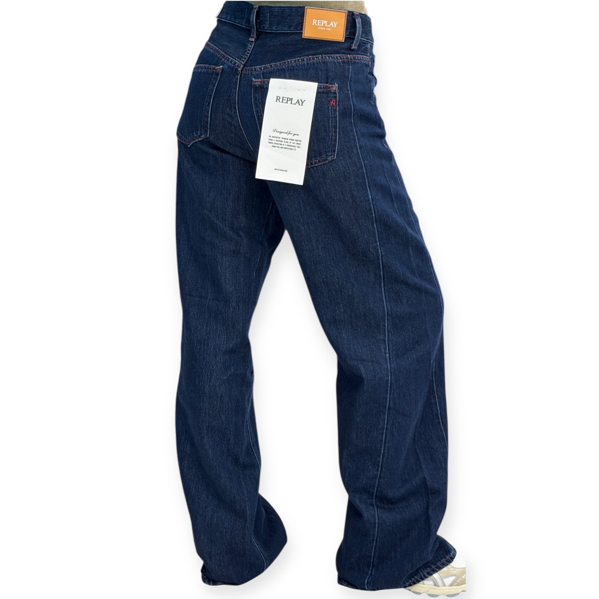 גינס REPLAY WIDE LEG JEANS