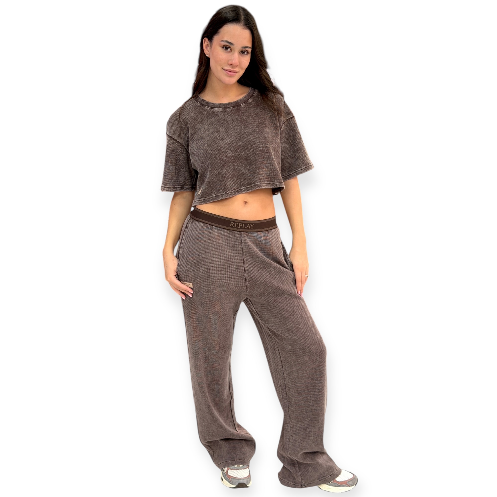 חליפה נשים REPLAY WAFFLE SET