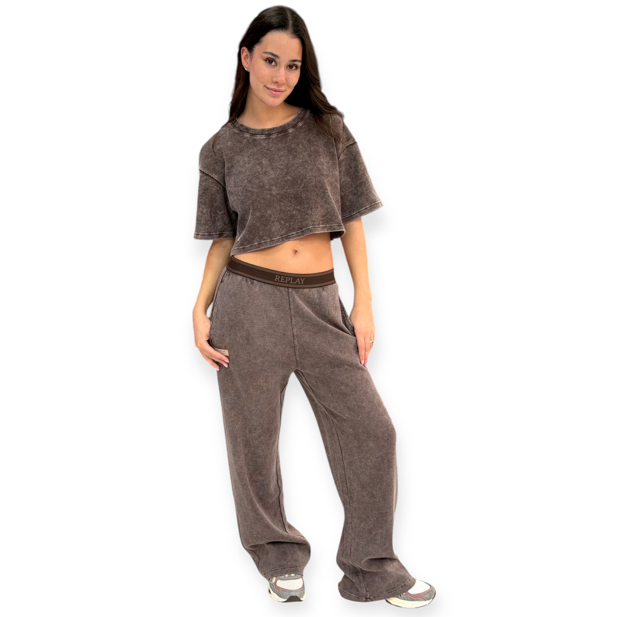 חליפה נשים REPLAY WAFFLE SET