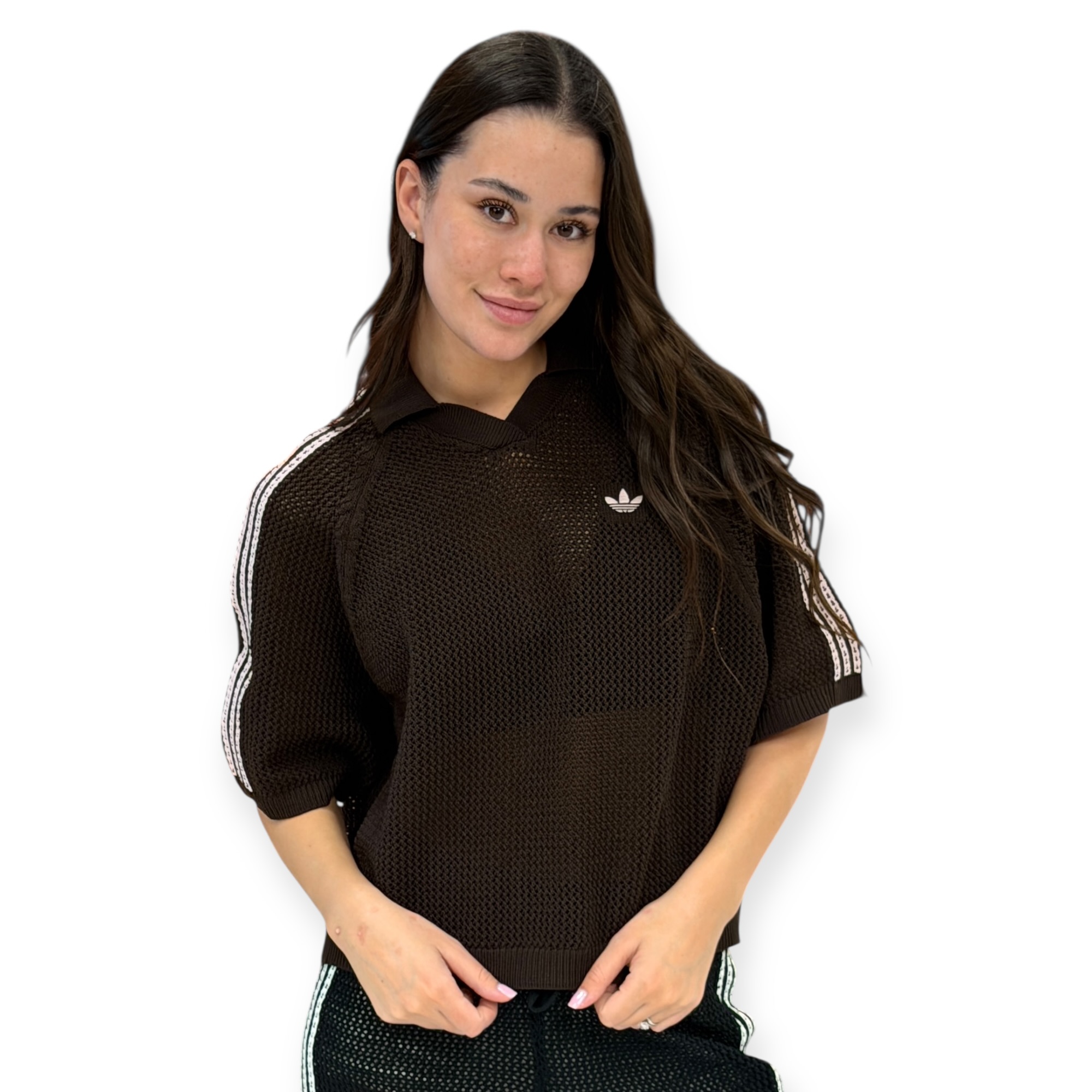 חולצה ADIDAS CROCHET POLO