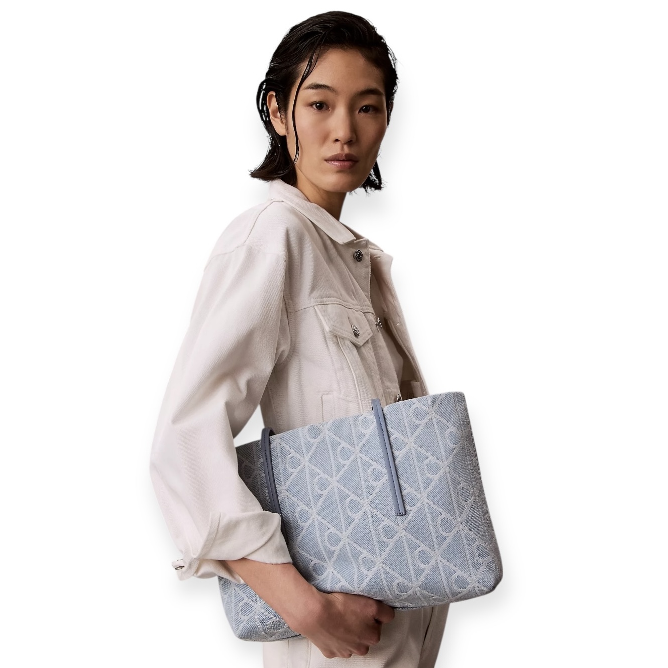 תיק CALVIN KLEIN AOP DENIM