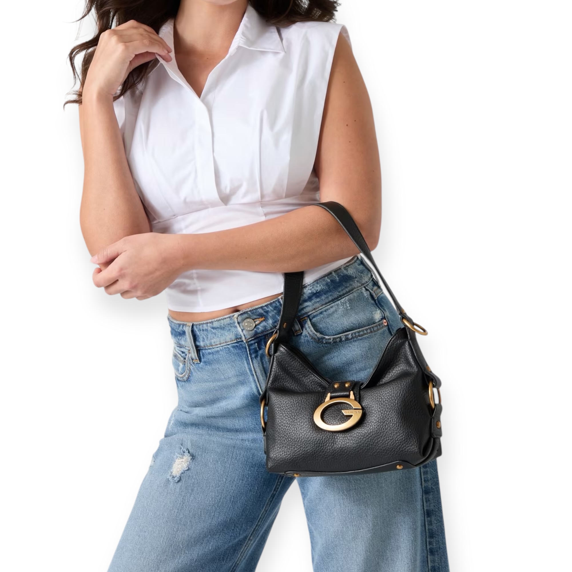 תיק GUESS CAMDEN MINI SHOULDER BAG