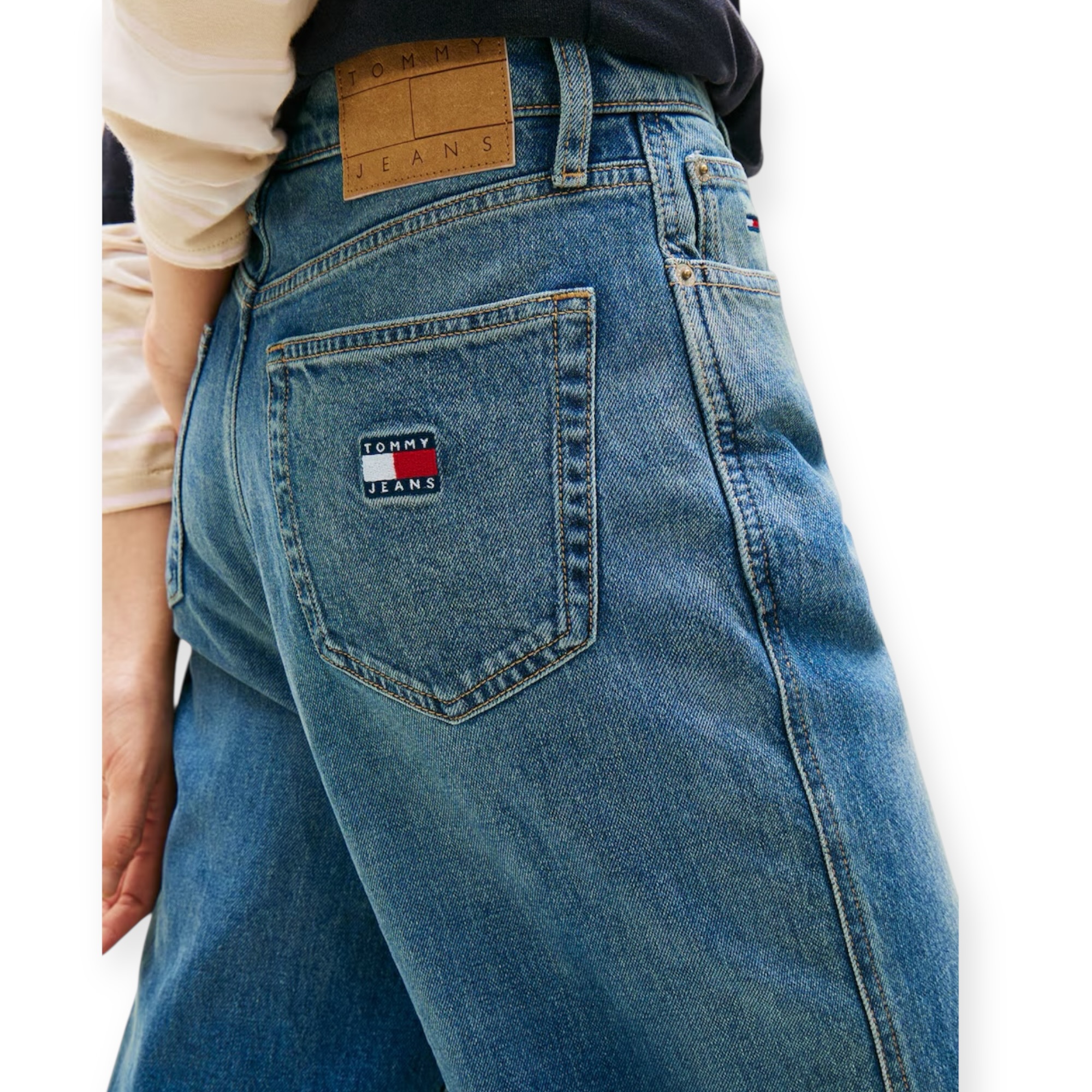 גינס נשים TOMMY HILFIGER CLAIRE HIGH RISE JEANS