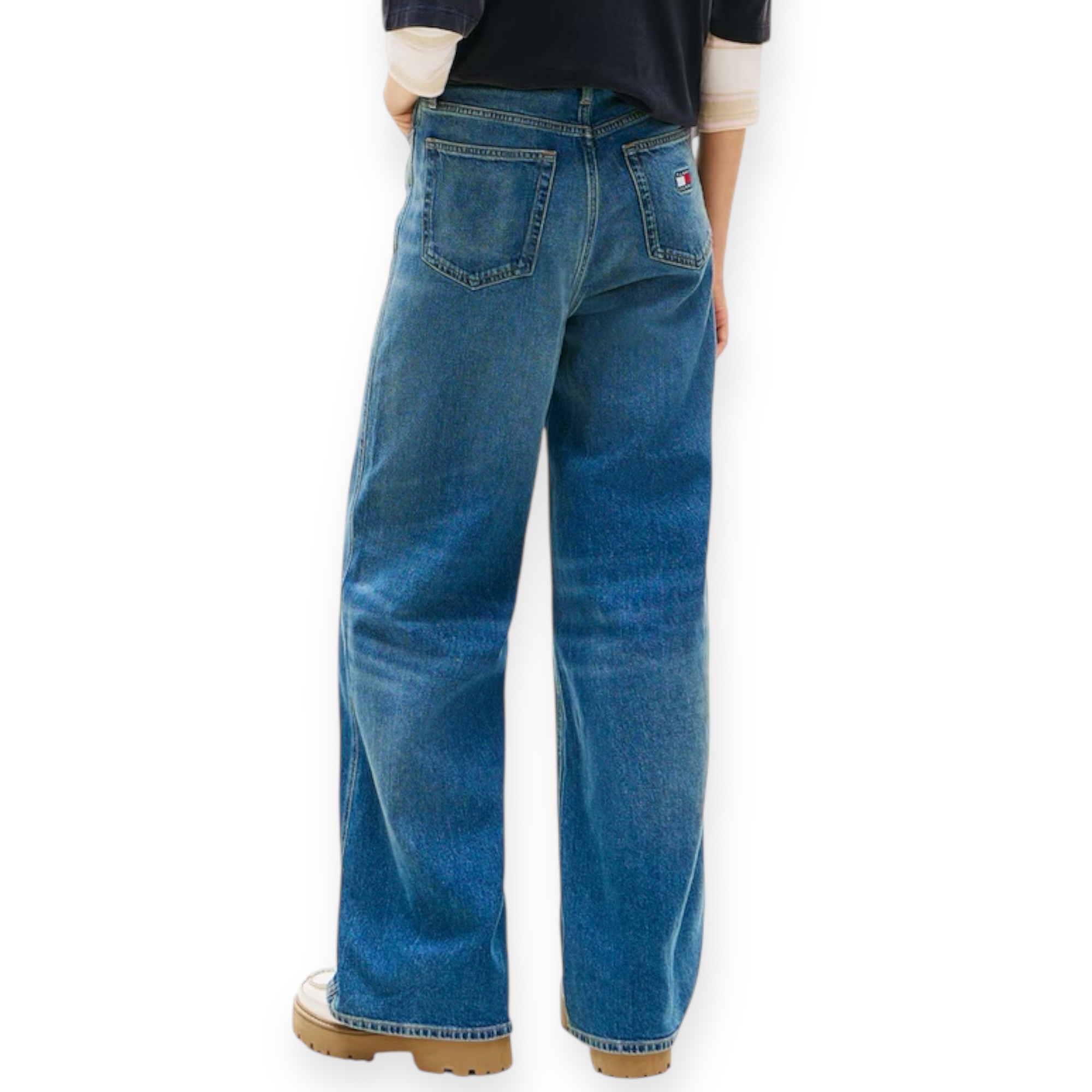 גינס נשים TOMMY HILFIGER CLAIRE HIGH RISE JEANS