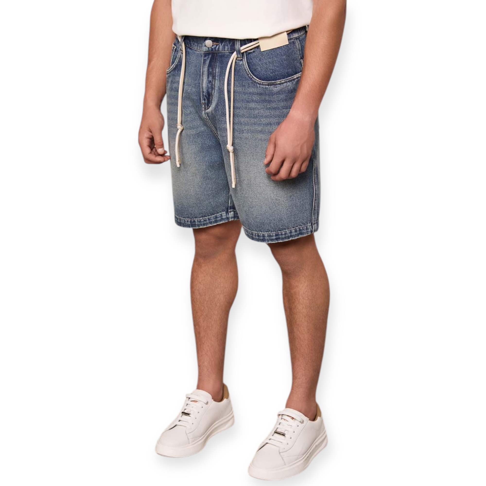 גינס קצר גברים BALR SHORT DENIM PANTS