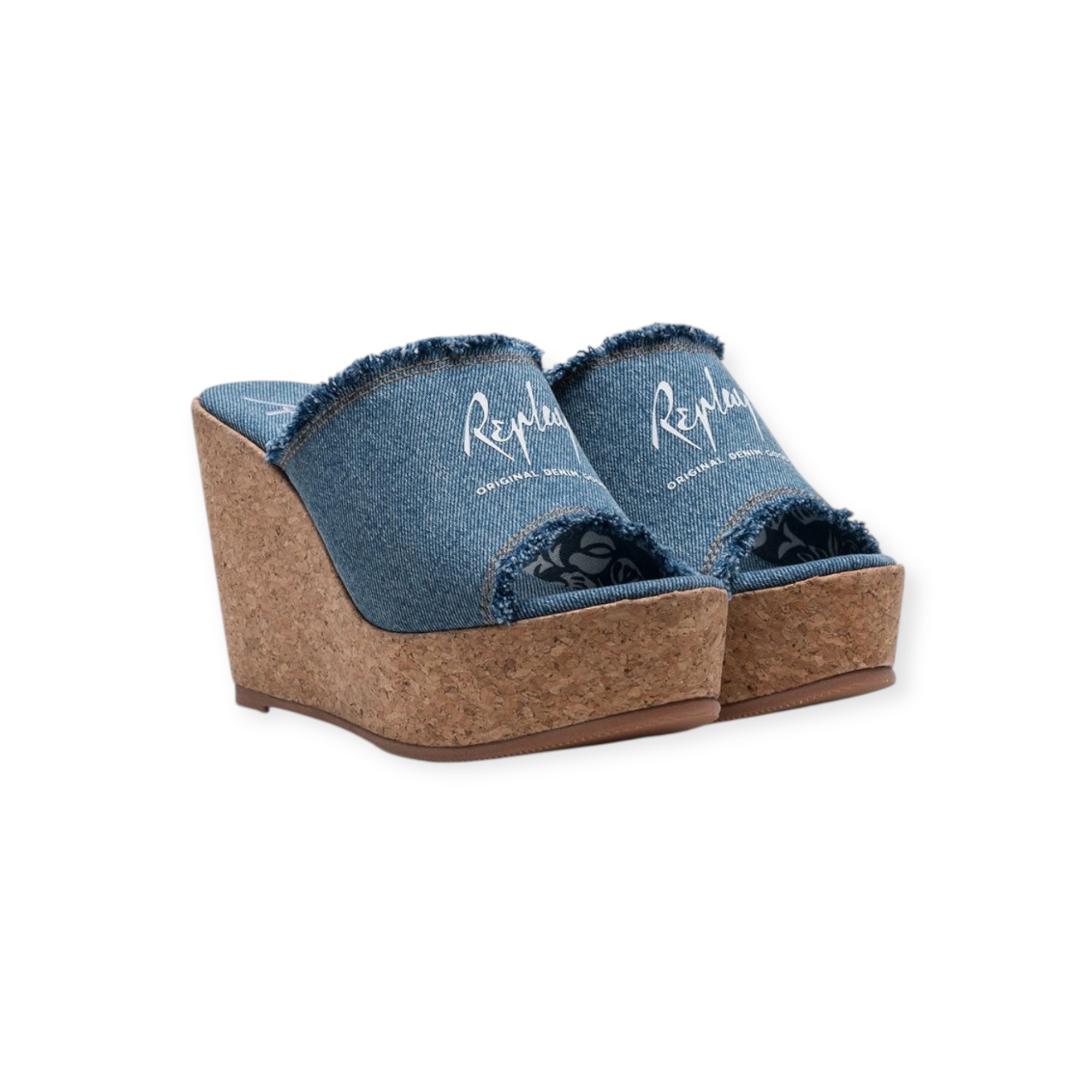 נעלי REPLAY ASIA BRKEN DENIM