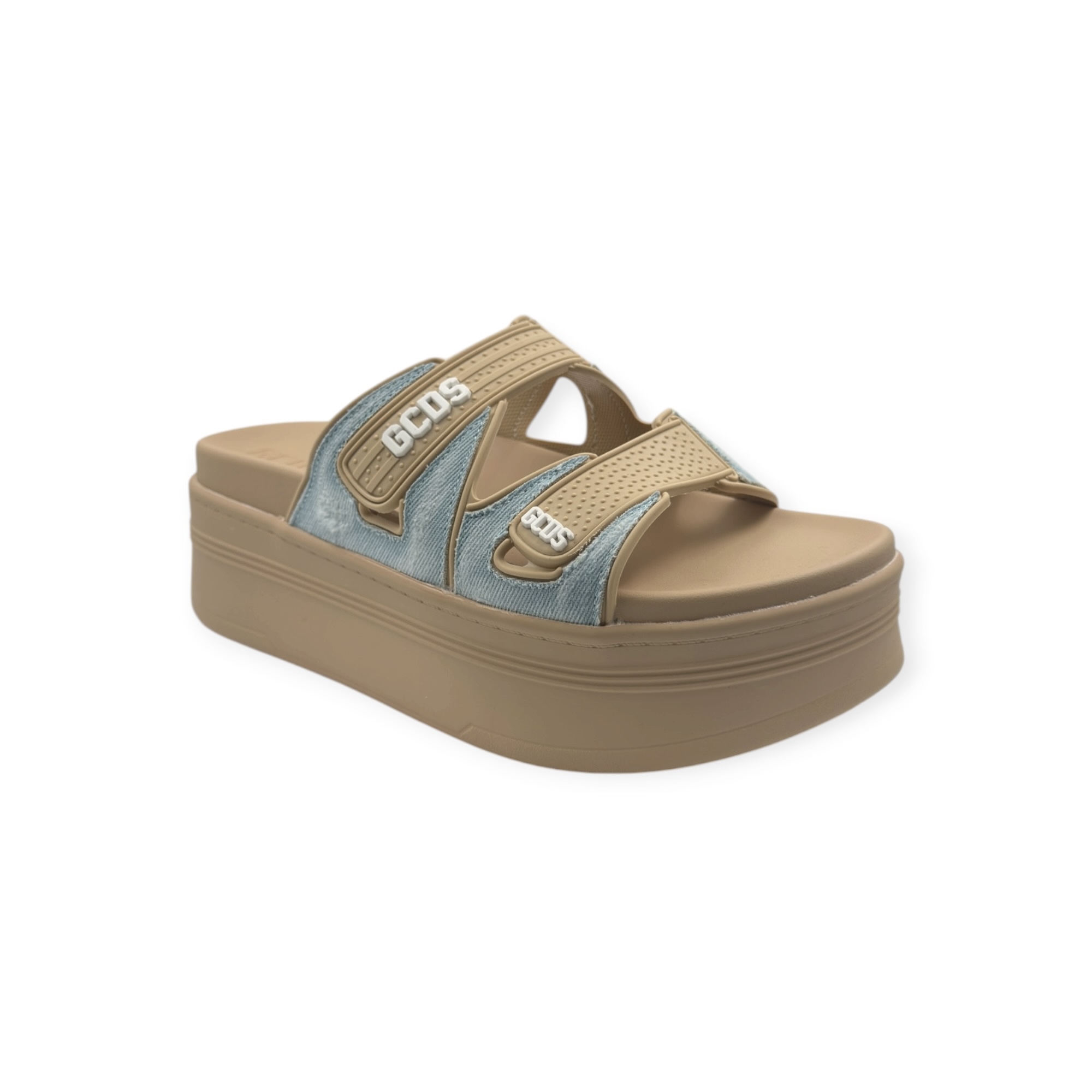 נעלי נשים  GCDS WOMEN SLIDERS PLATFORM