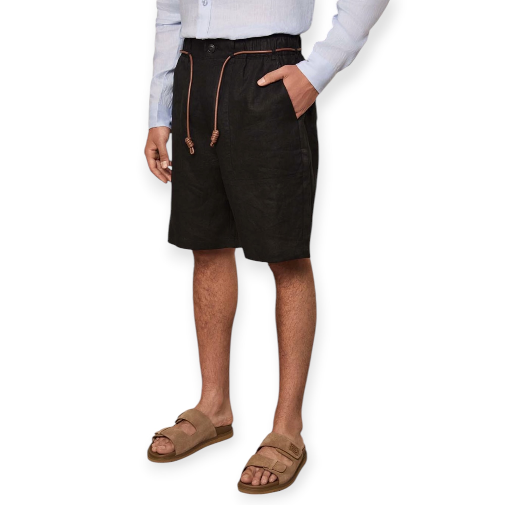 מכנס קצר גברים BALR SHORT LINEN PANTS