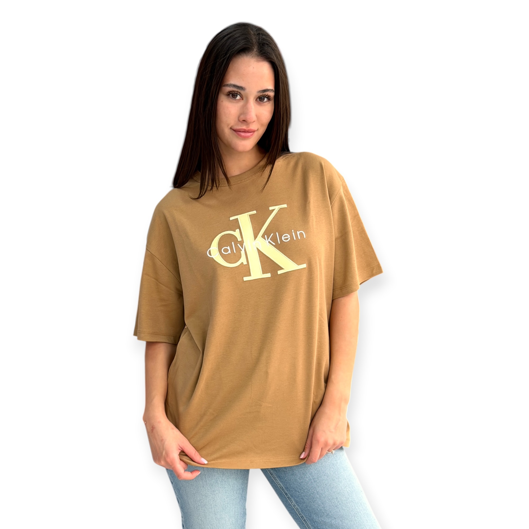 חולצה CALVIN KLEIN MONOGRAM TEE חולצה CALVIN KLEIN MONOGRAM TEE