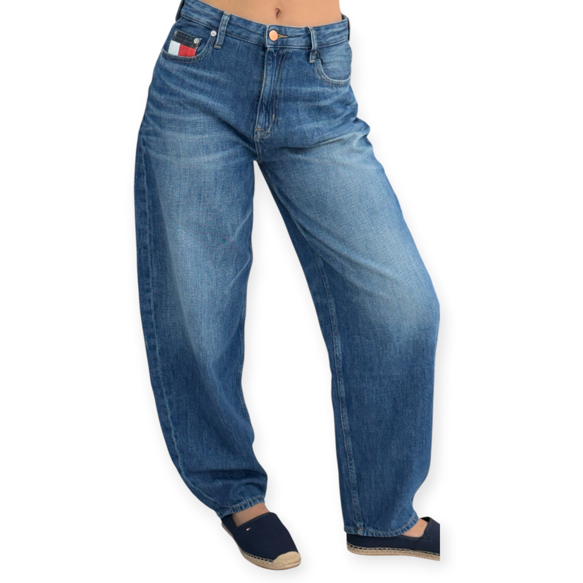 גינס נשים TOMMY HILFIGER JEANIE BALLOON JEANS