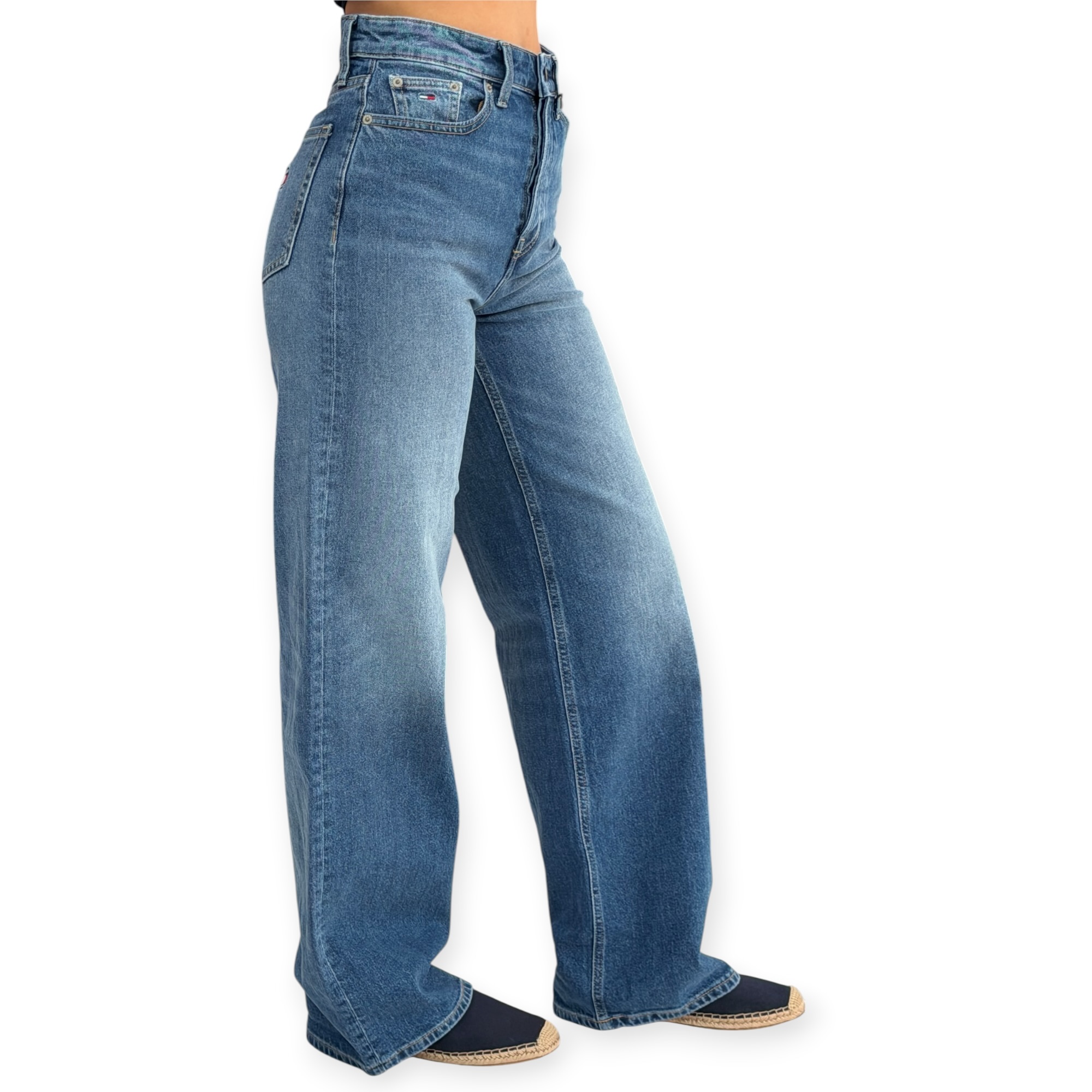 גינס נשים TOMMY HILFIGER CLAIRE HIGH RISE JEANS