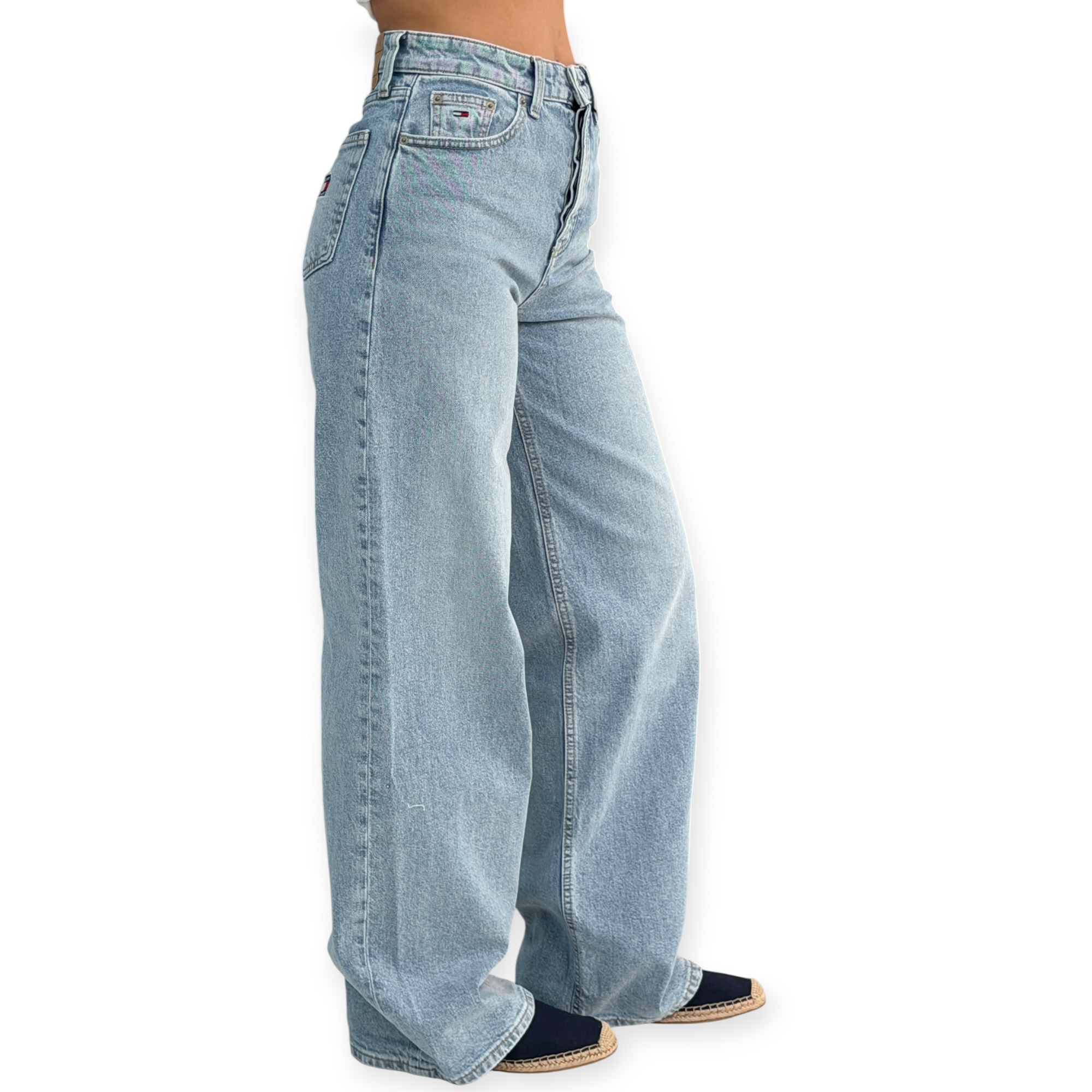 גינס נשים TOMMY HILFIGER CLAIRE HIGH RISE JEANS