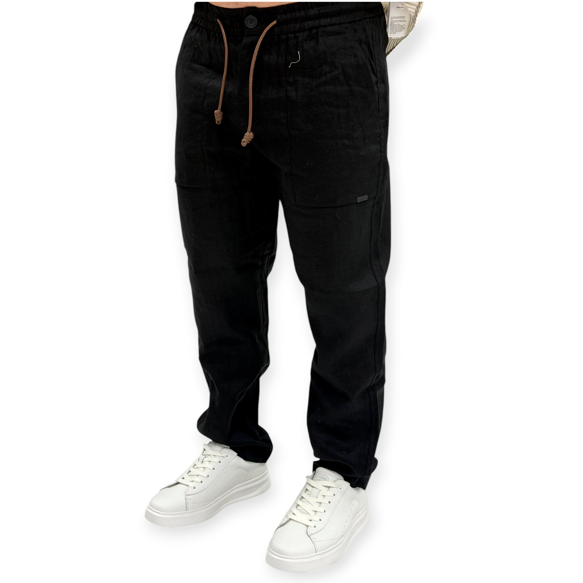 מכנס BALR LONG LINEN PANTS מכנס BALR LONG LINEN PANTS