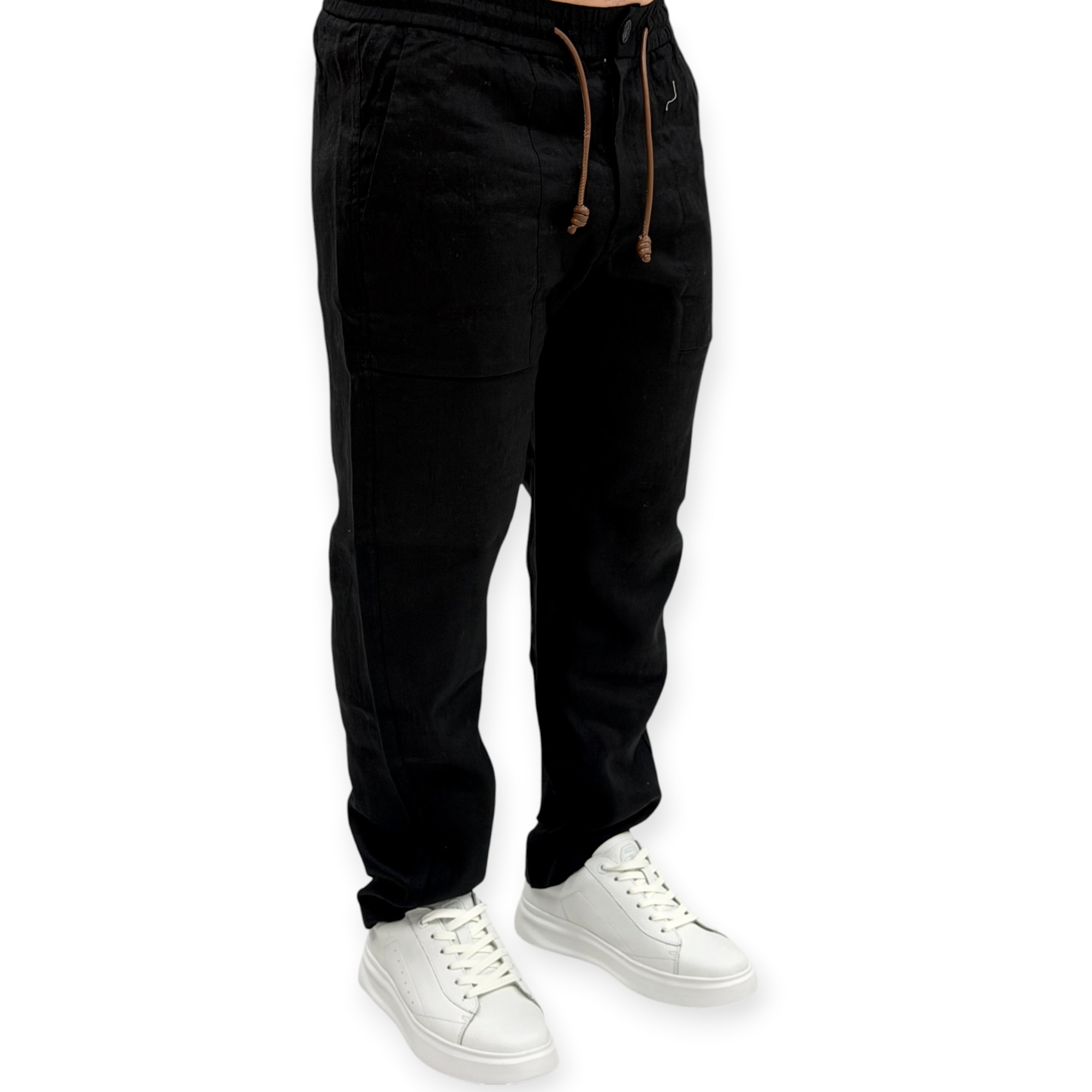 מכנס BALR LONG LINEN PANTS מכנס BALR LONG LINEN PANTS