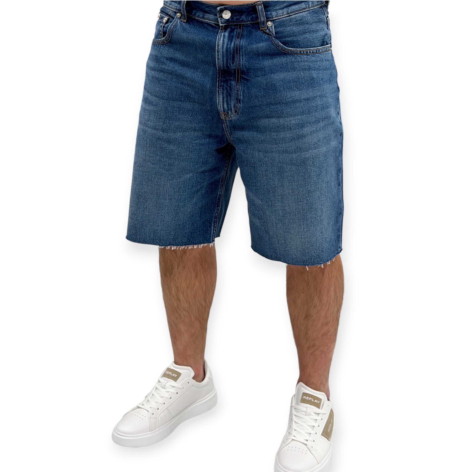 גינס קצר גברים CALVIN KLEIN 90S SHORT JEANS