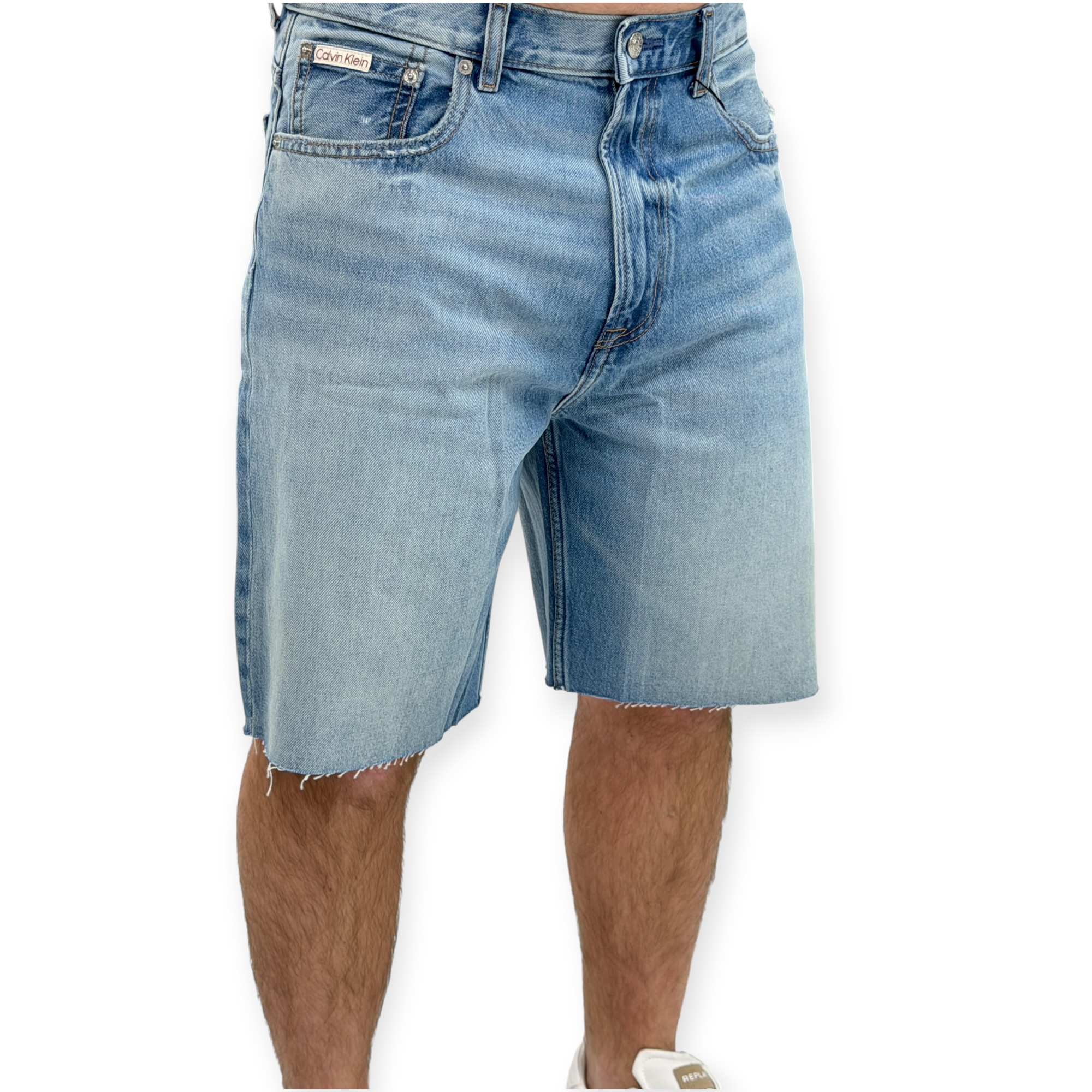 גינס קצר גברים CALVIN KLEIN 90S SHORT JEANS