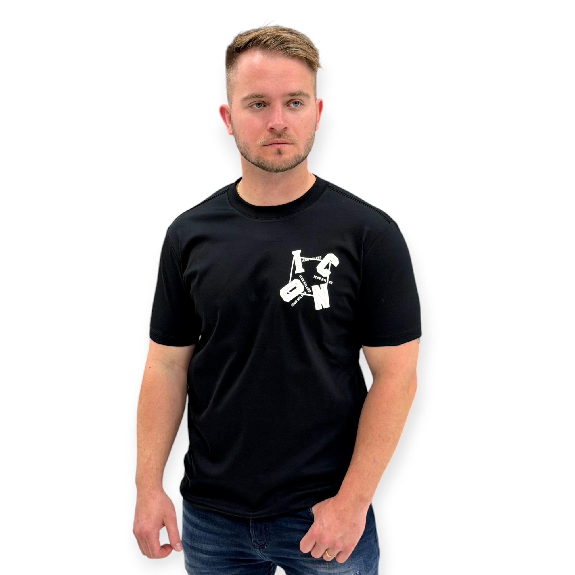 חולצה גברים ICON MILANO SS SHIRT
