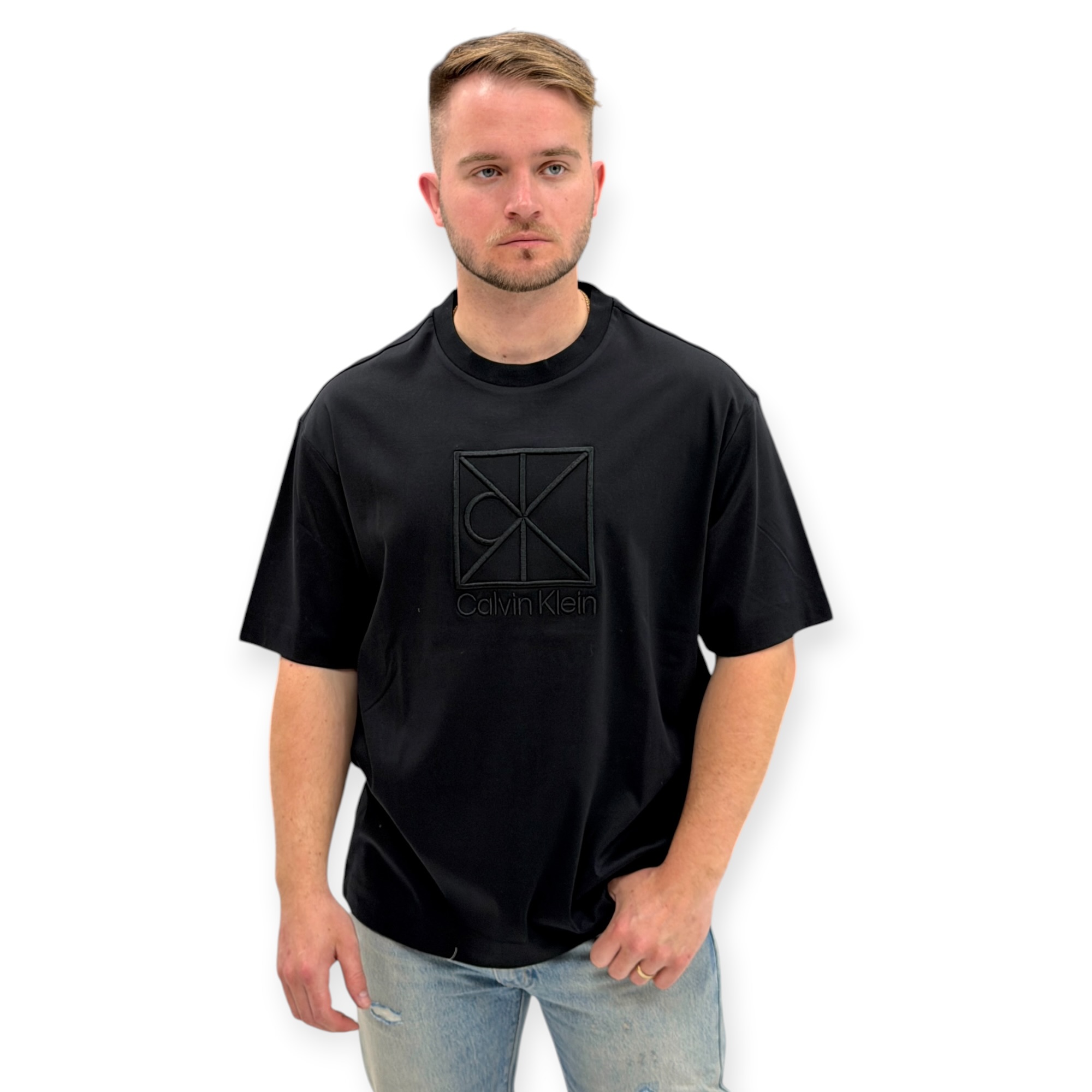 חולצה CALVIN KLEIN PREMIUM INTERLOCK