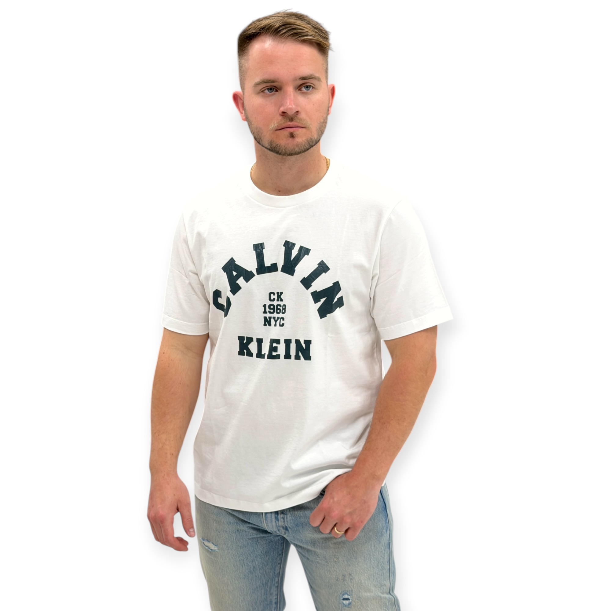 חולצה CALVIN KLEIN COLLEGE GRAPHIC TEE