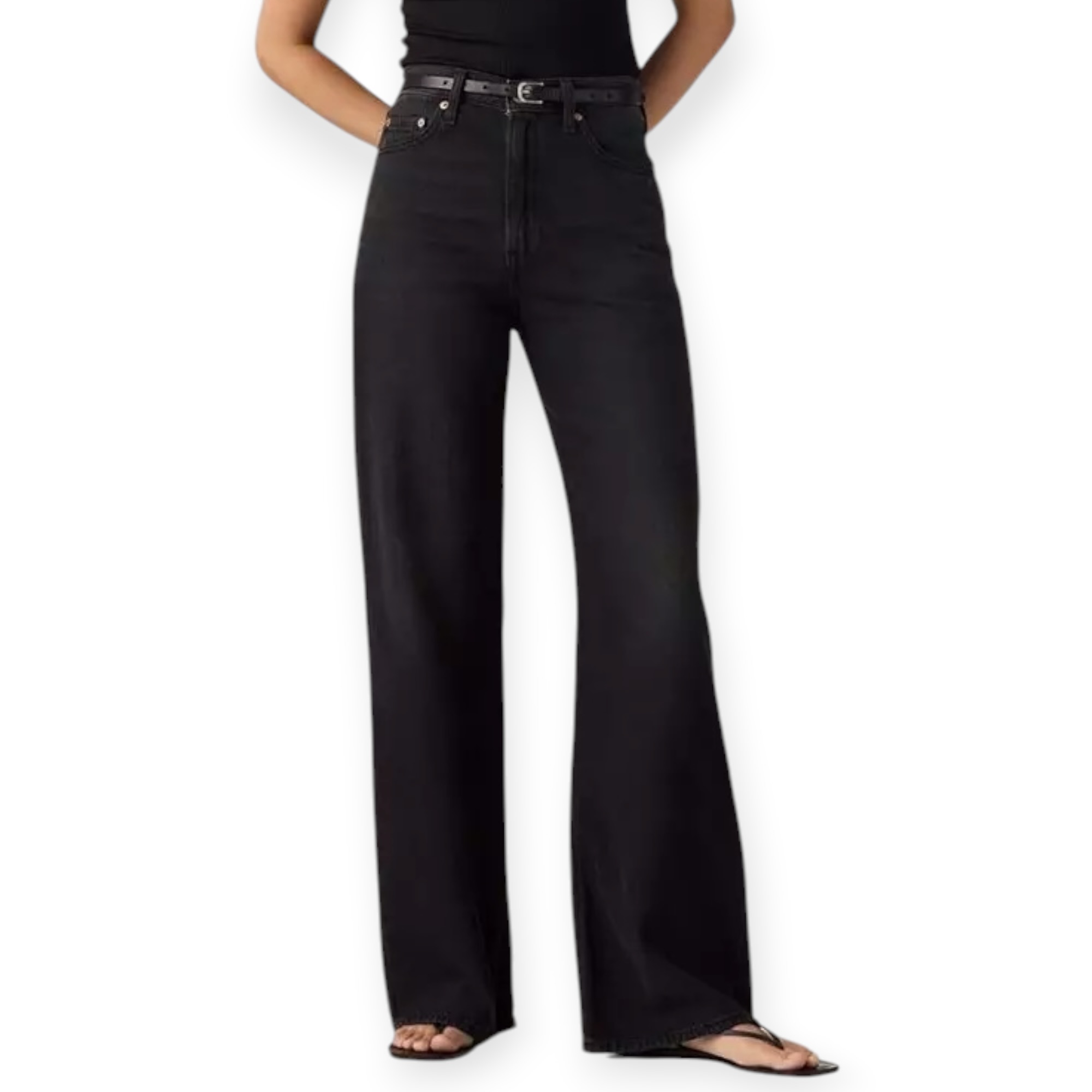 גינס נשים LEVIS RIBCAGE WIDE LEG H223 JEANS גינס נשים LEVIS RIBCAGE WIDE LEG H223 JEANS