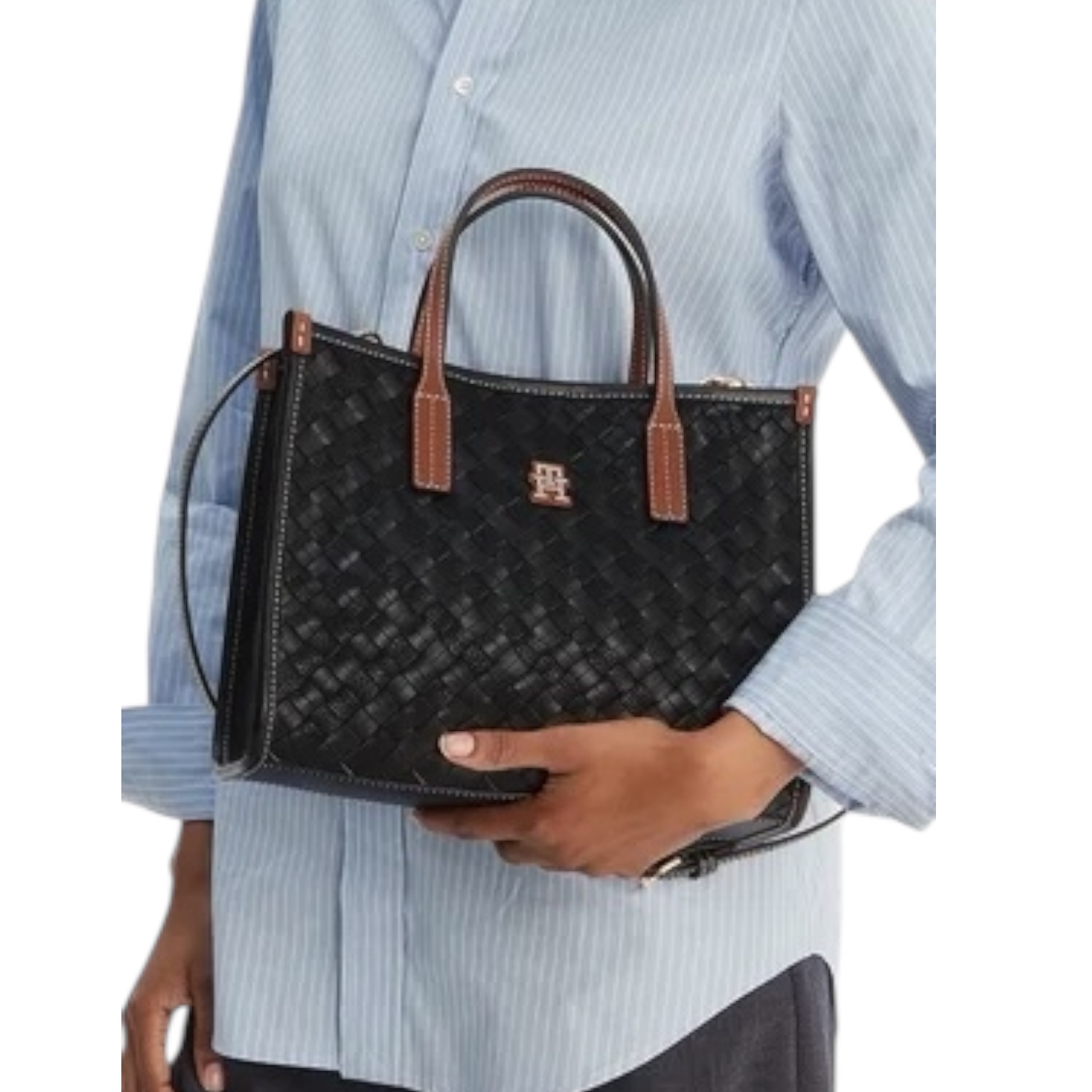 תיק TOMMY HILFIGER MINI TOTE תיק TOMMY HILFIGER MINI TOTE