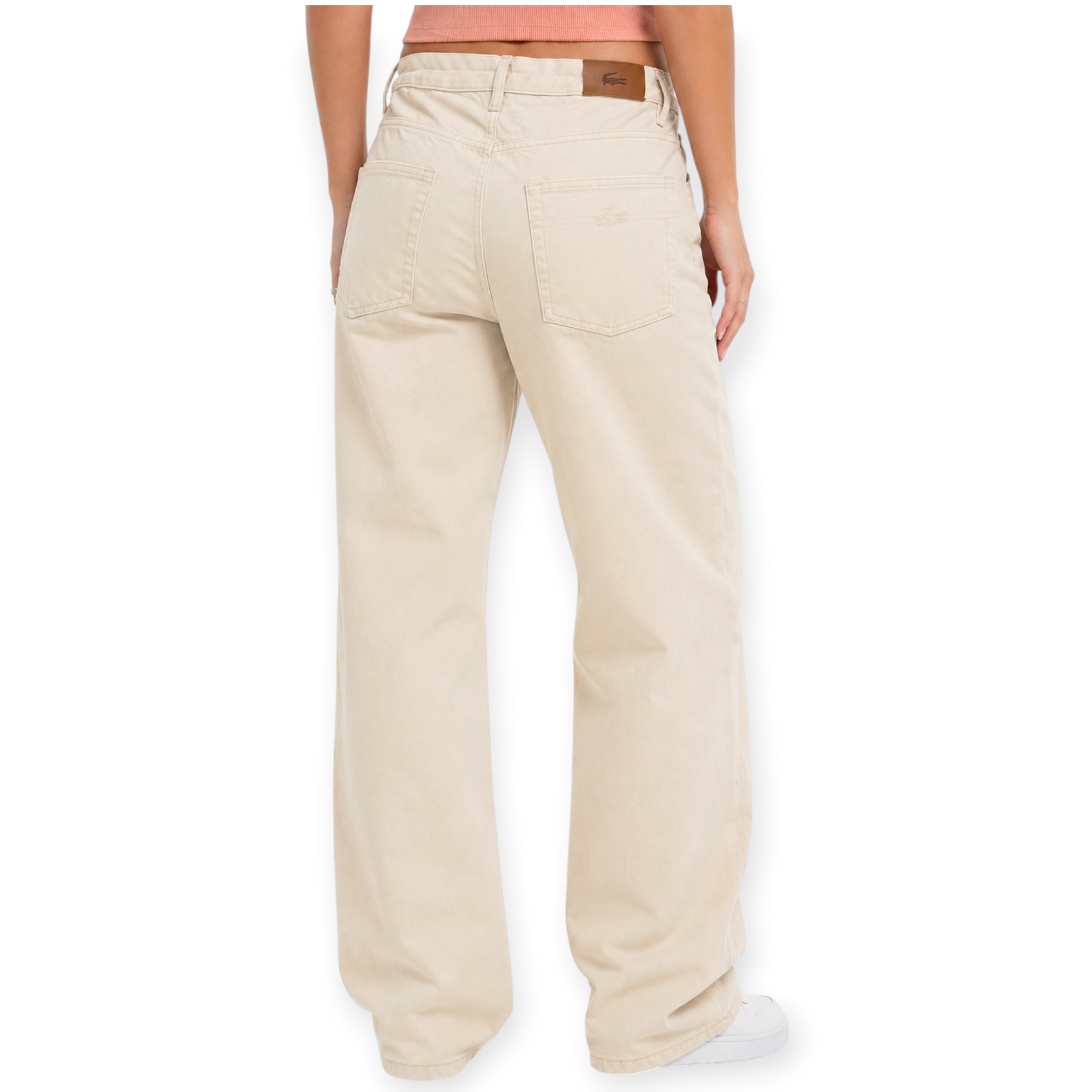 גינס נשים LACOSTE TROUSERS JEANS