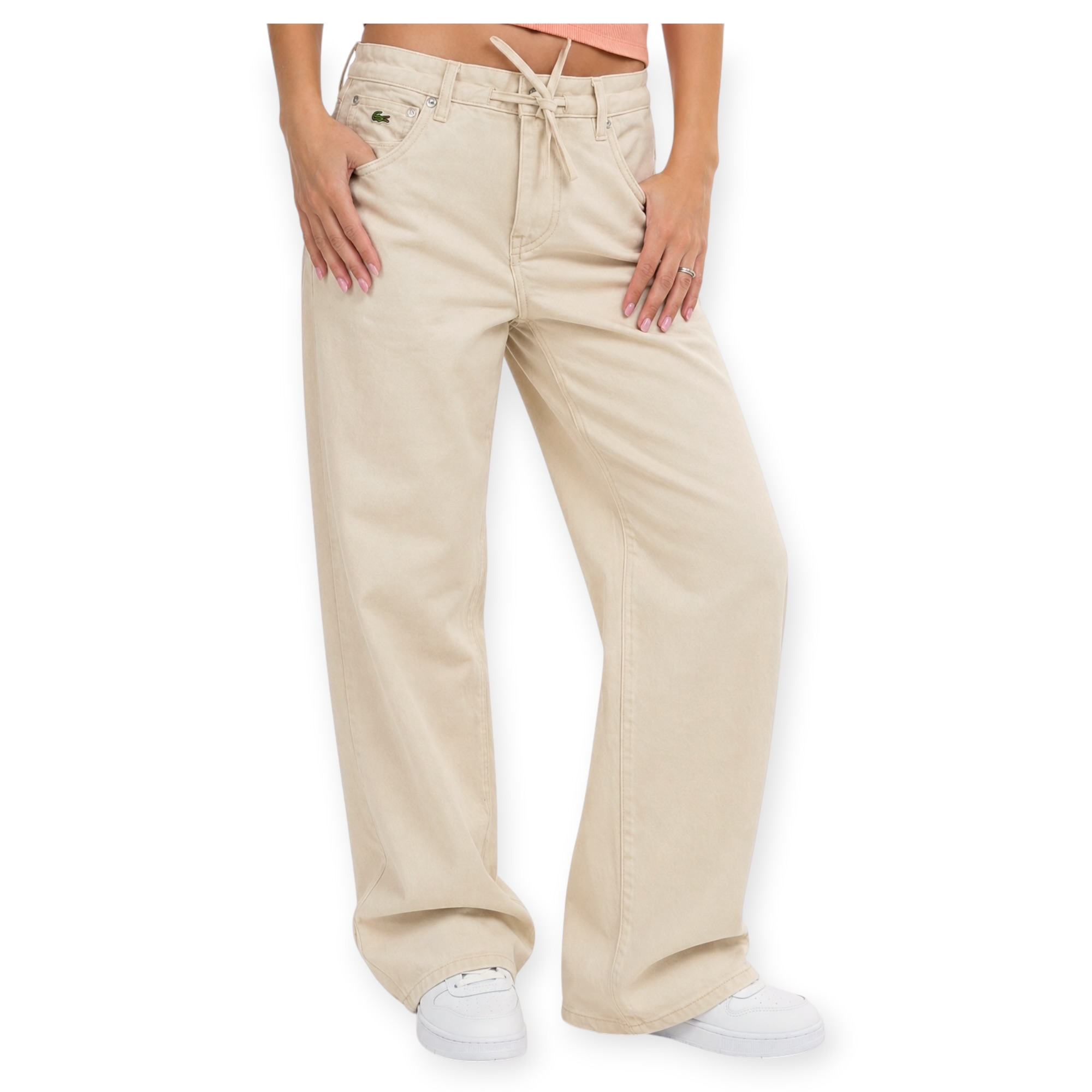 גינס נשים LACOSTE TROUSERS JEANS