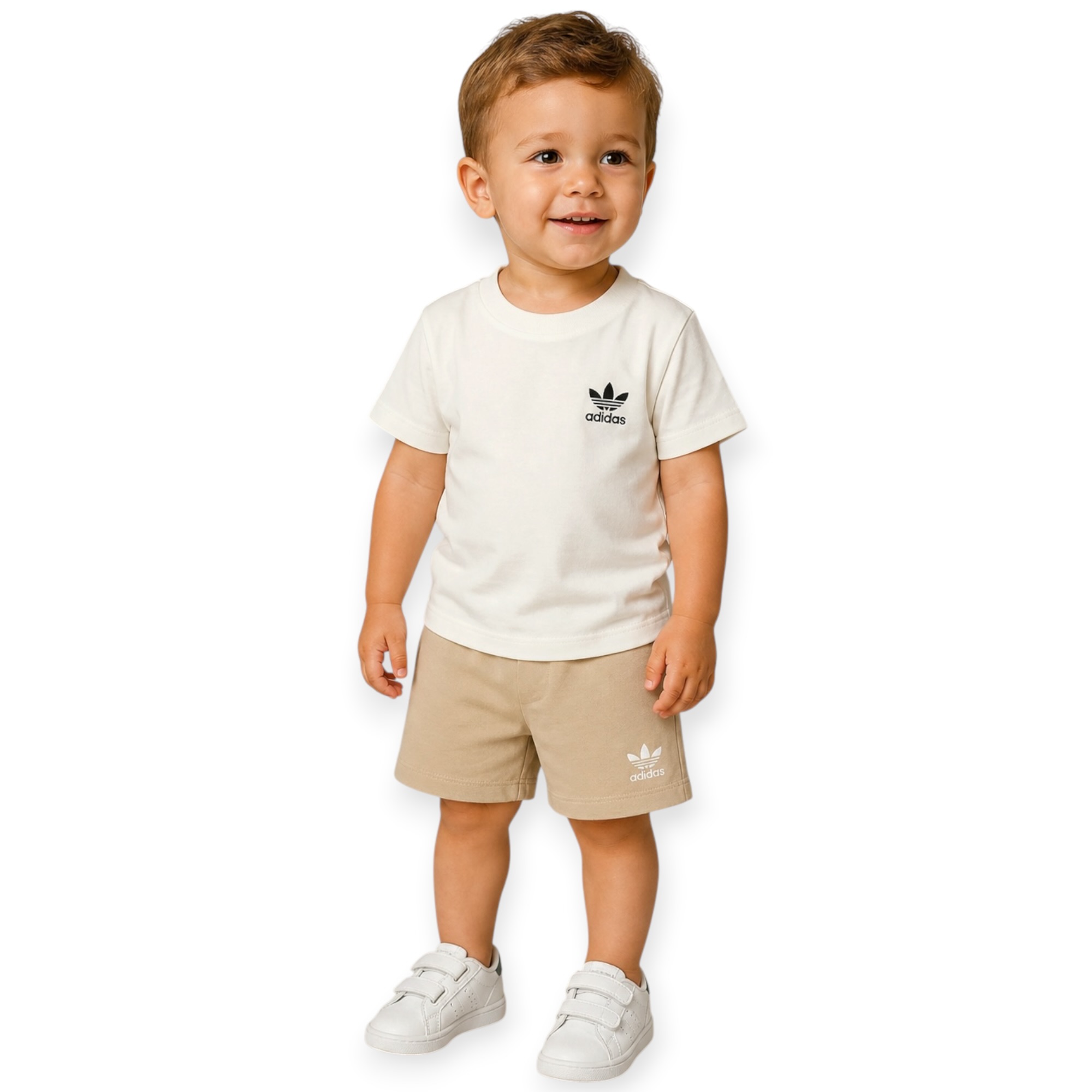 חליפה שנים ADIDAS SHORT TEE SET 0-4